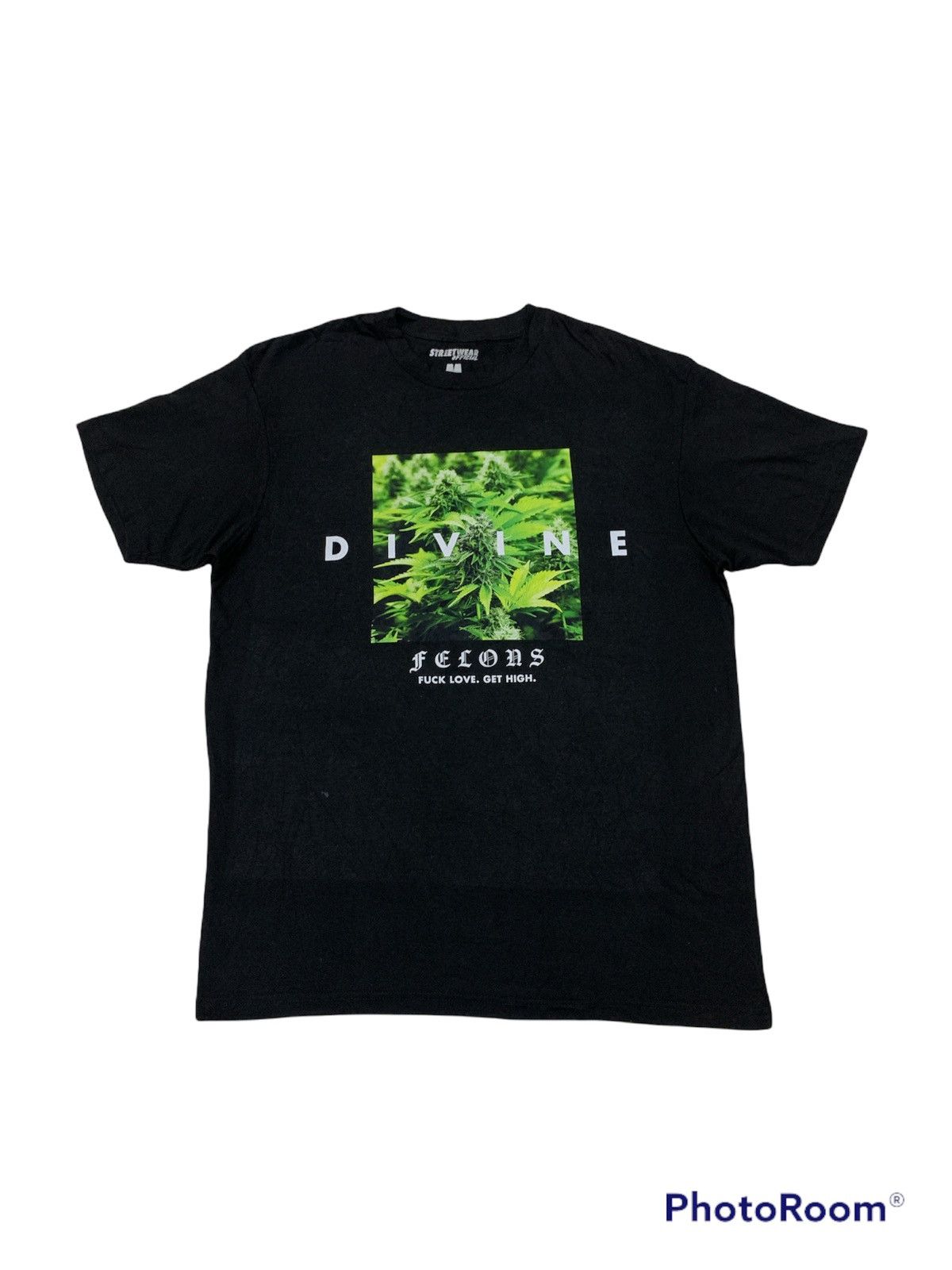 Rap Tees HEMP DIVINE FELONS FUCK LOVE GET HIGH SHIRT Size US M / EU 48-50 / 2 - 1 Thumbnail