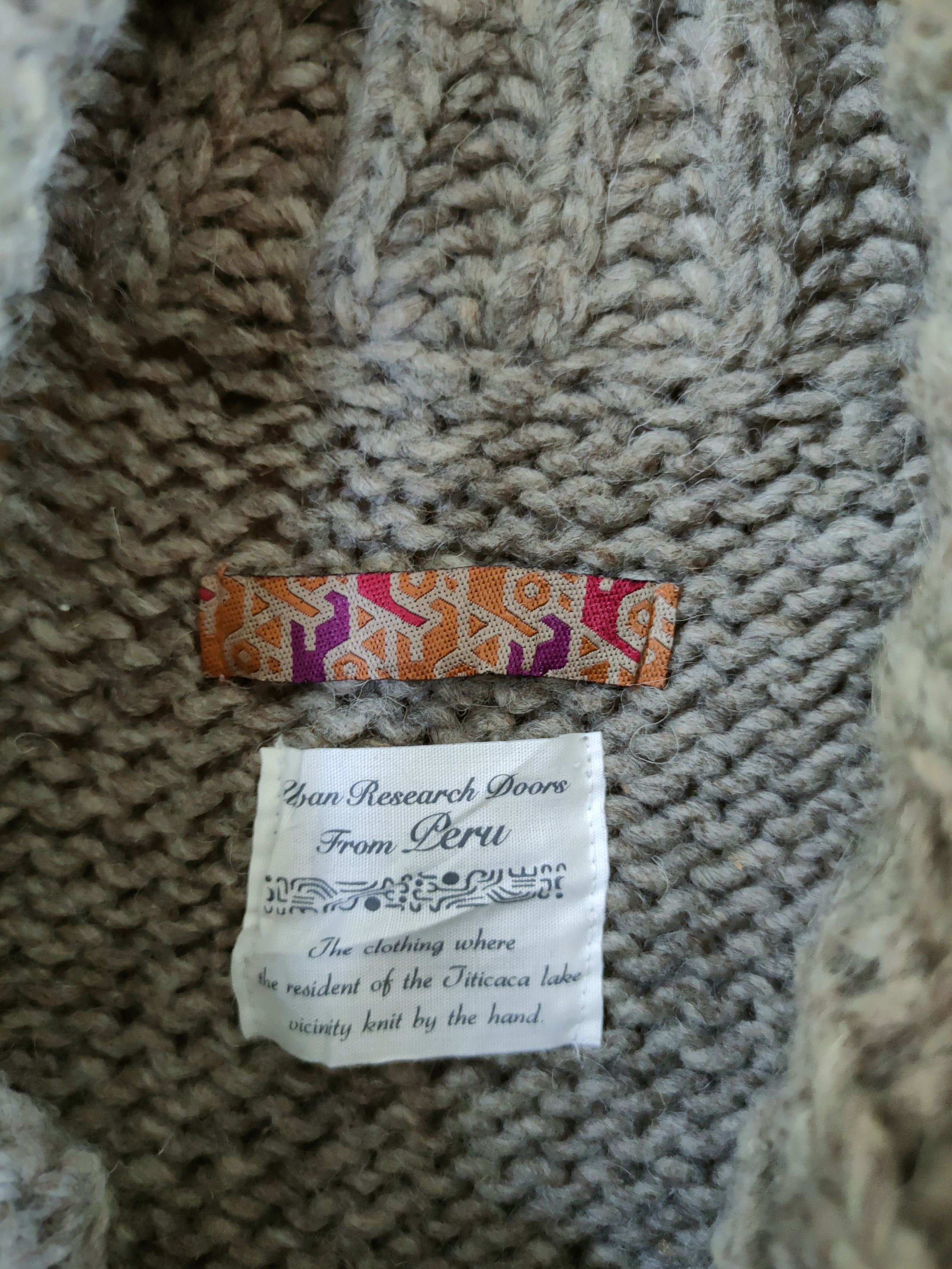 Aran Isles Knitwear × Japanese Brand × URBAN RESEARCH DOORS Urban Research vest japan cable knitwear #46-570 Size US XS / EU 42 / 0 - 5 Thumbnail