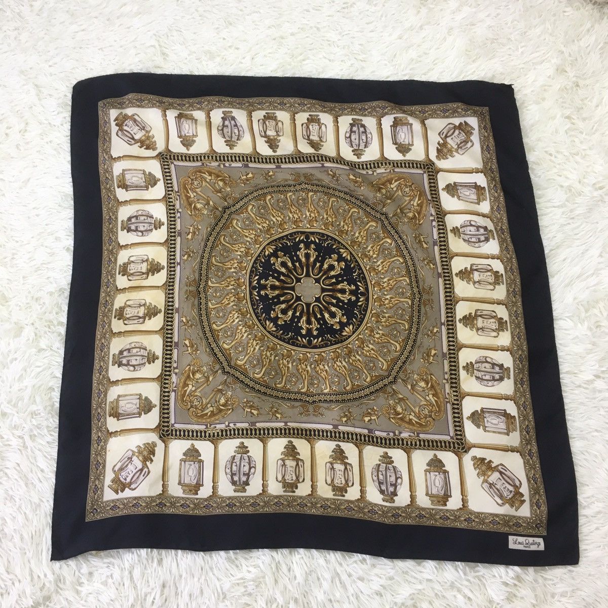 Designer Louis Luatorze Paris Scarf Size ONE SIZE - 2 Thumbnail