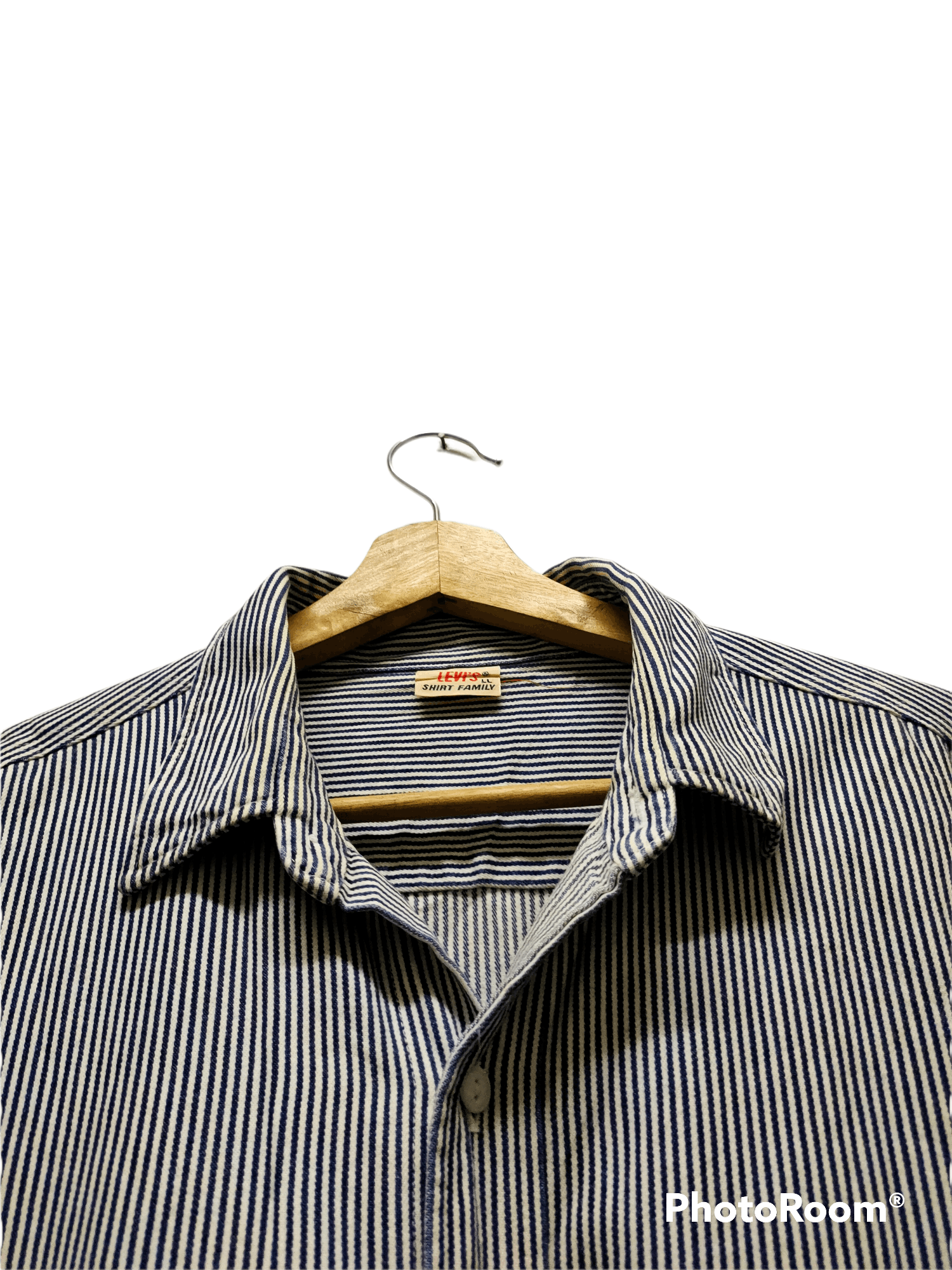 Levi's LEVI'S VINTAGE denim long sleeve button up Size US XL / EU 56 / 4 - 5 Thumbnail