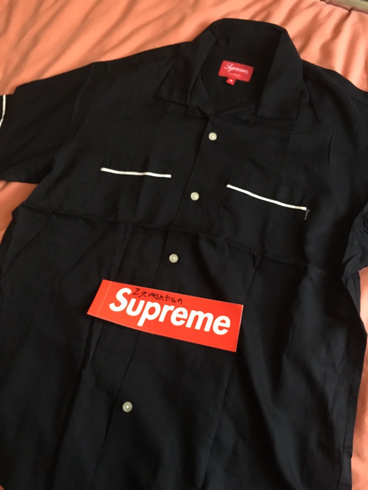 Playboy × Supreme SUPREME X PLAYBOY BOWLING SHIRT | Grailed