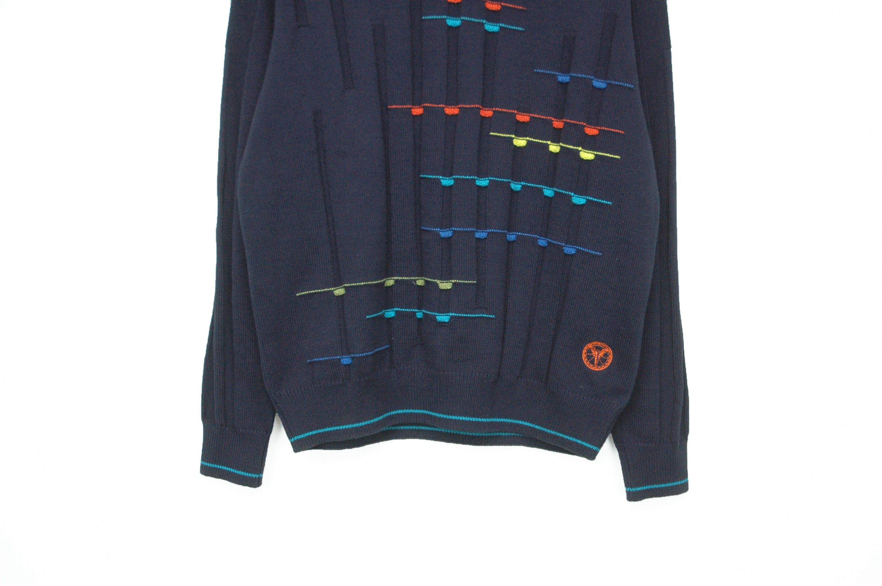 Carlo Colucci Carlo Colucci Multicolor Sweater Made in Italy Size US M / EU 48-50 / 2 - 3 Thumbnail