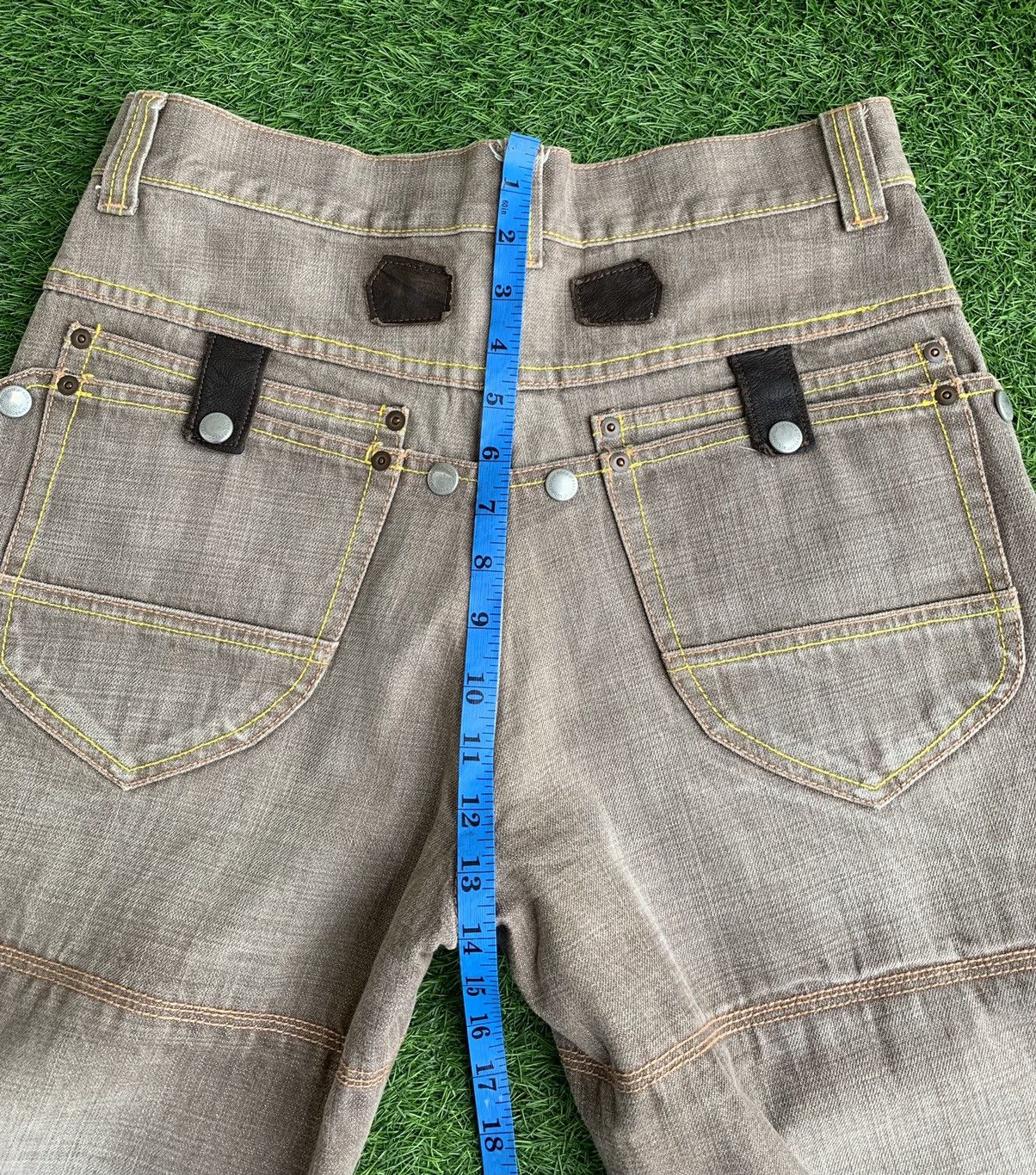 Japanese Brand Union Made SACRIFICE Multiple Pocket Zipper Pants Size US 32 / EU 48 - 15 Thumbnail