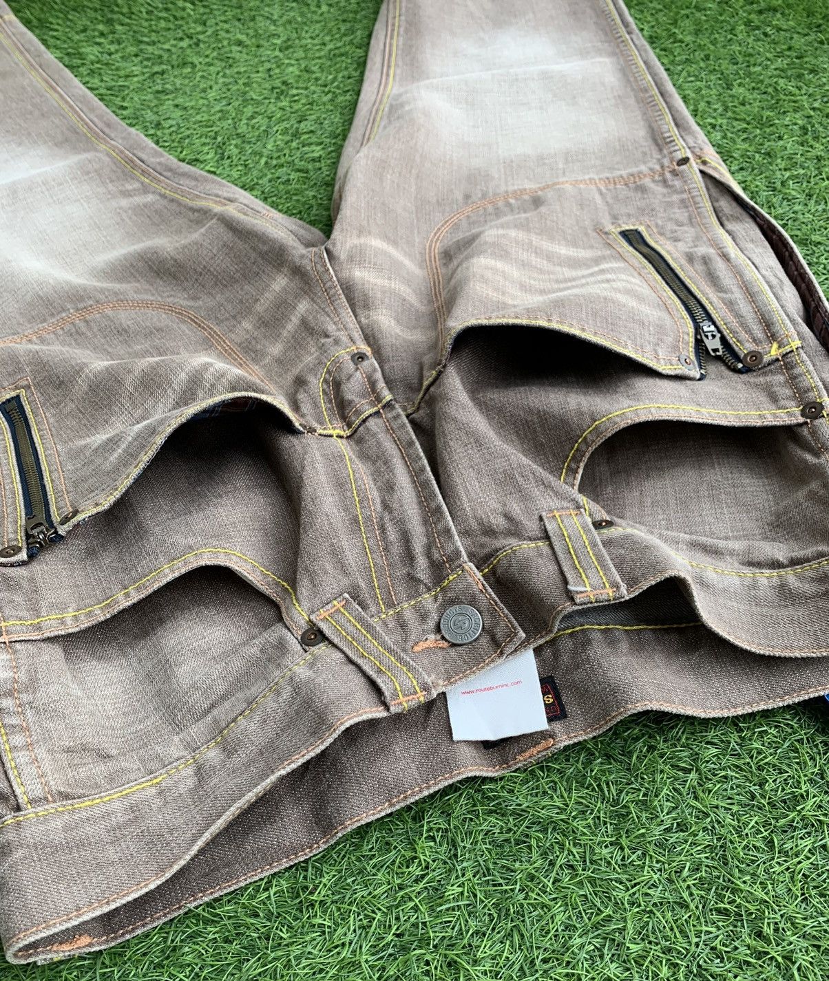 Japanese Brand Union Made SACRIFICE Multiple Pocket Zipper Pants Size US 32 / EU 48 - 12 Thumbnail