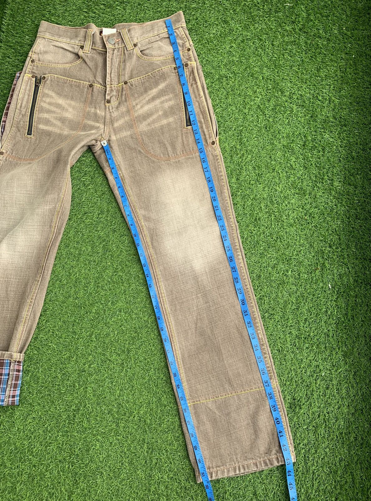 Japanese Brand Union Made SACRIFICE Multiple Pocket Zipper Pants Size US 32 / EU 48 - 16 Thumbnail