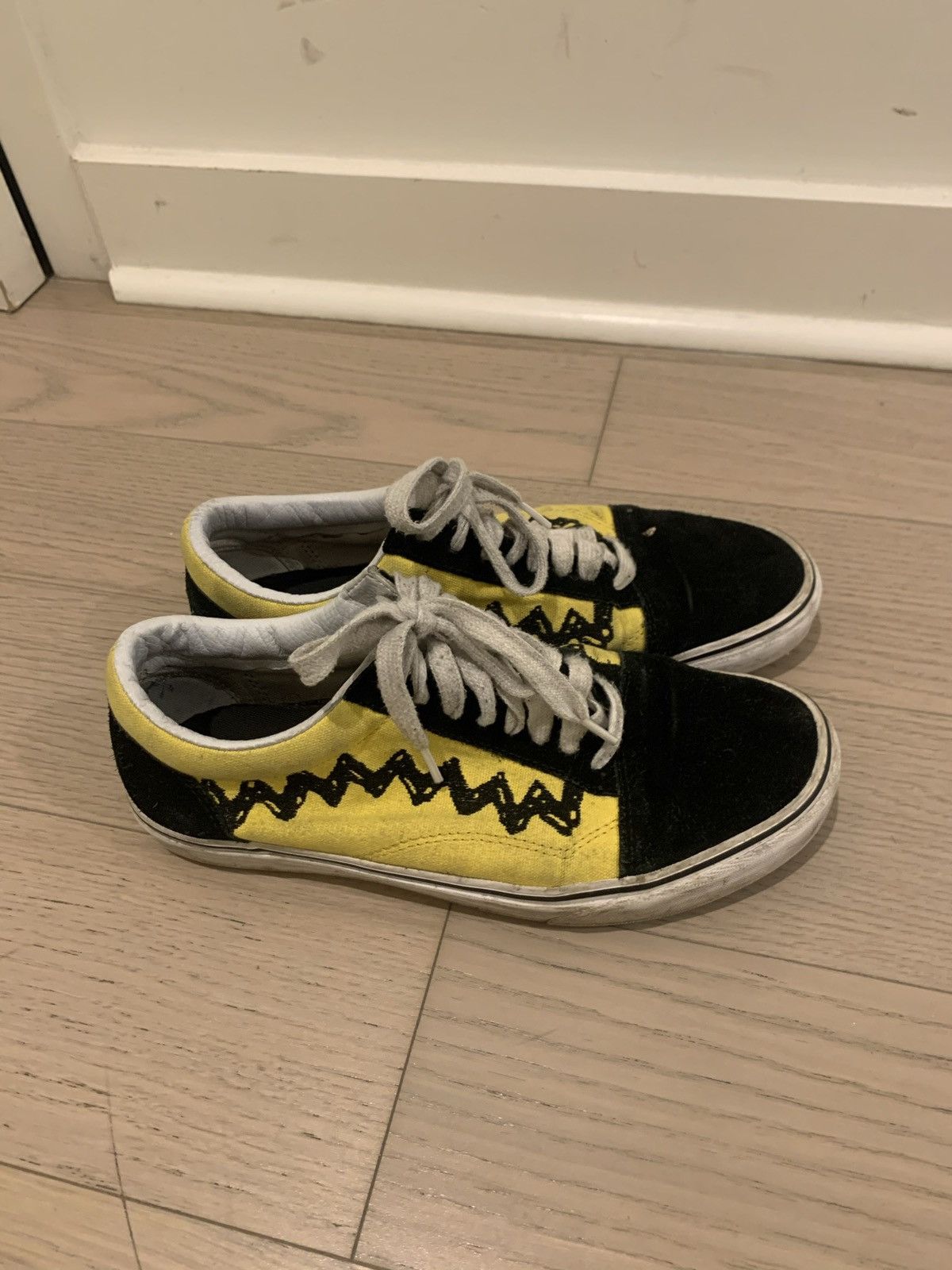 Charlie brown vans good grief sale
