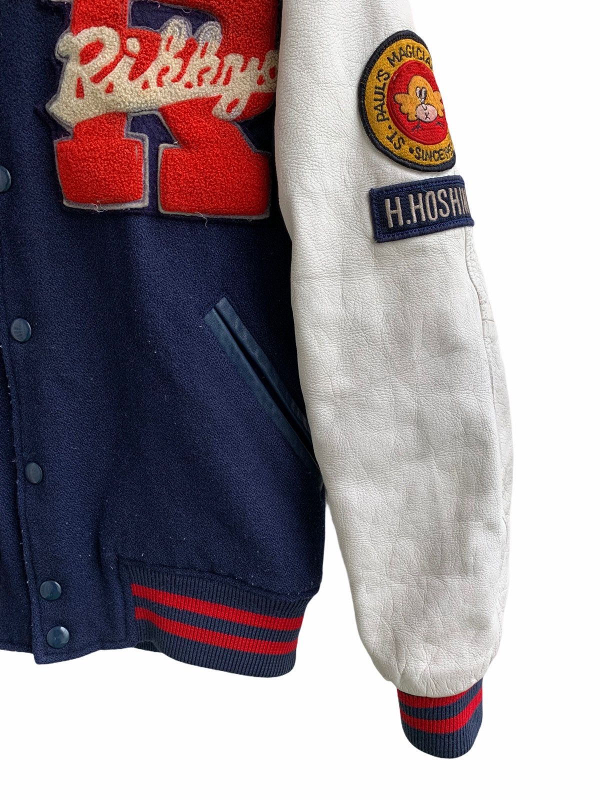 NBA Vintage Wool Varsity Leather Sleeves Jacket Size US S / EU 44-46 / 1 - 3 Thumbnail