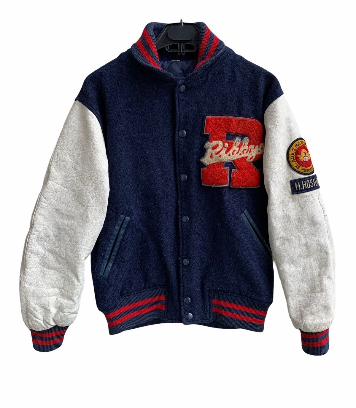 NBA Vintage Wool Varsity Leather Sleeves Jacket Size US S / EU 44-46 / 1 - 1 Preview
