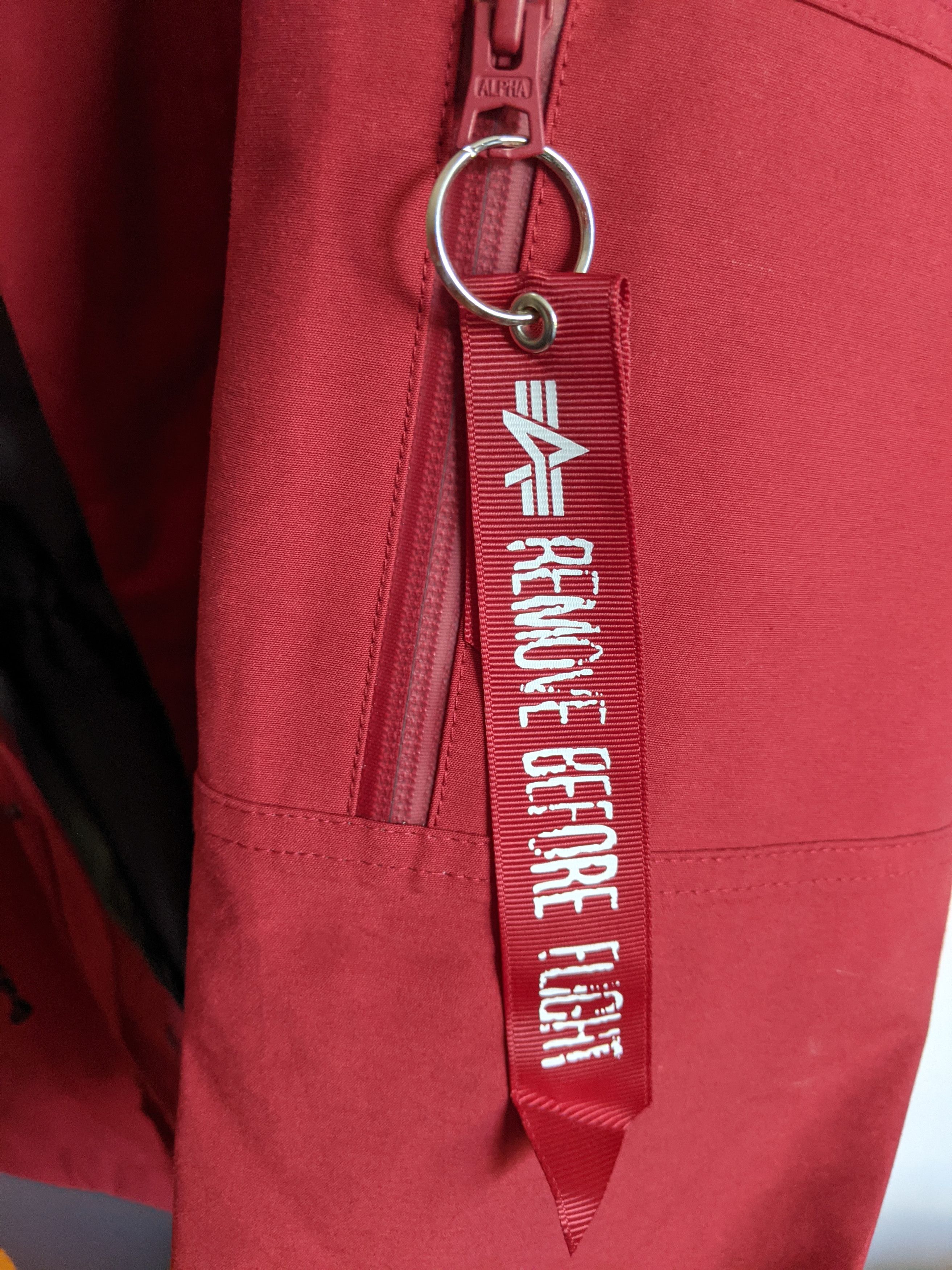 Alpha Industries ALPHA INDUSTRIES - Exclusive Deluge Fishtail Parka - Red Size US S / EU 44-46 / 1 - 5 Thumbnail