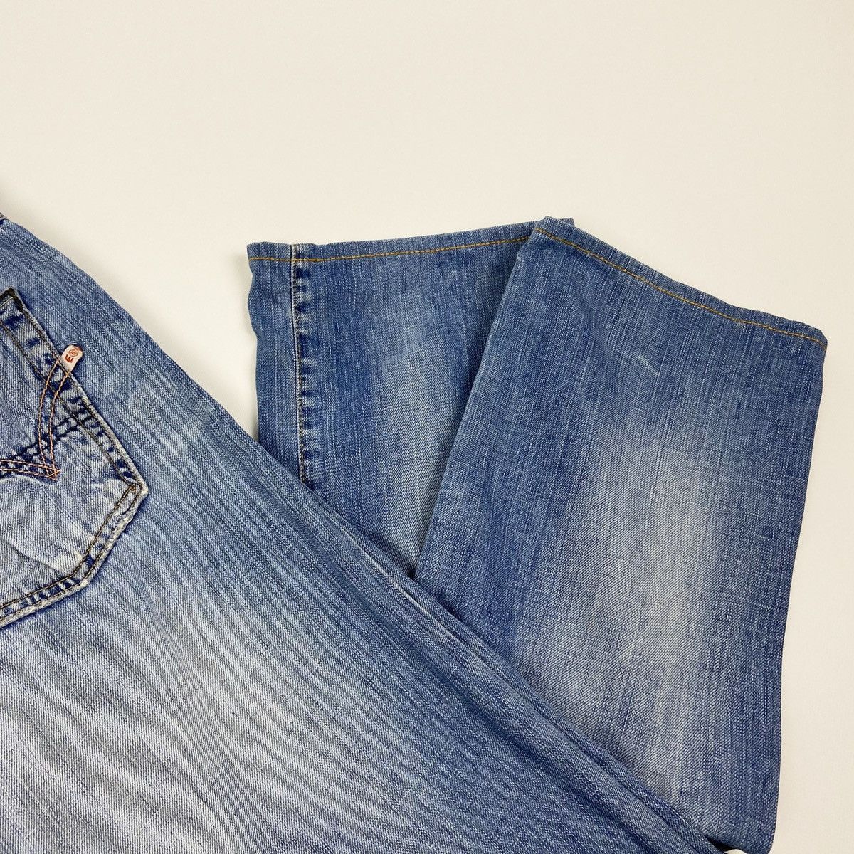 Edwin Vintage 90’s Edwin Distressed selvedge denim jeans size 32 Size US 32 / EU 48 - 3 Thumbnail