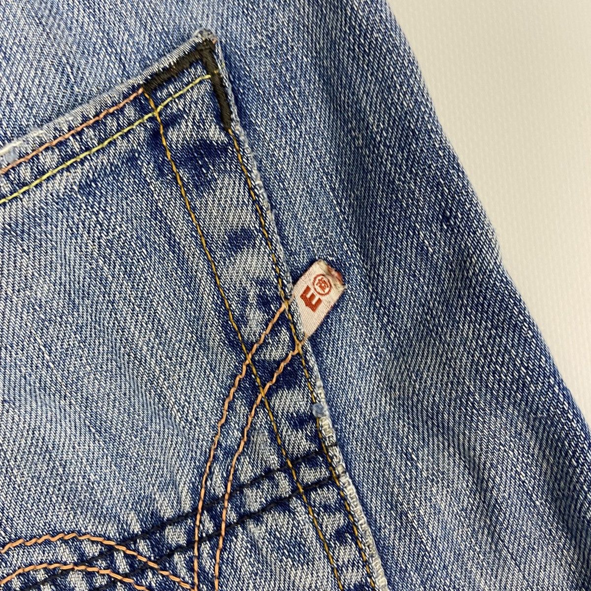 Edwin Vintage 90’s Edwin Distressed selvedge denim jeans size 32 Size US 32 / EU 48 - 6 Thumbnail