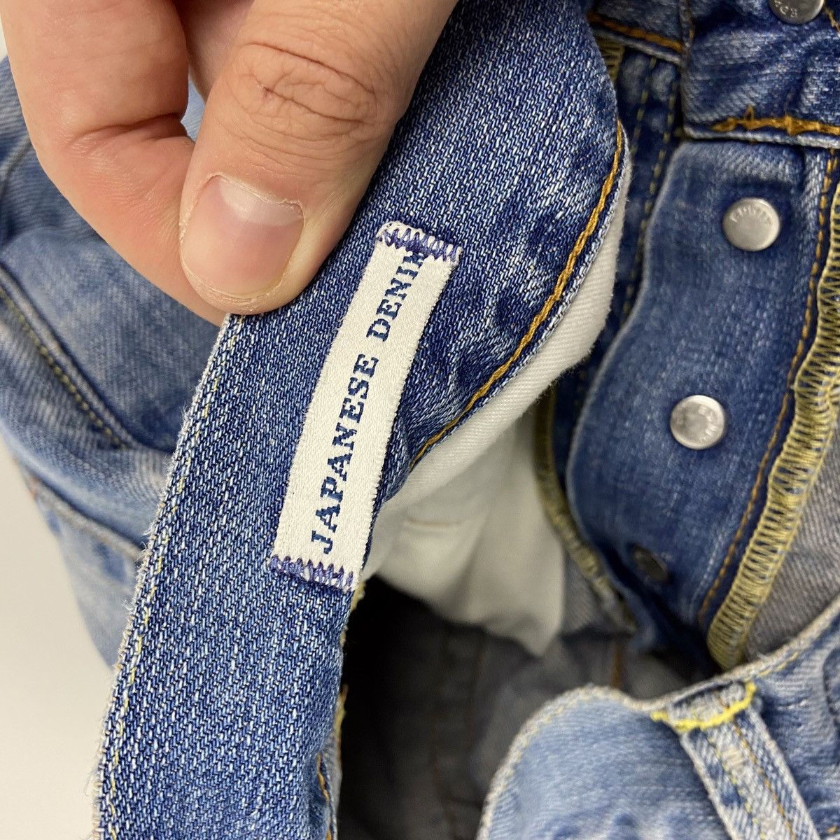 Edwin Vintage 90’s Edwin Distressed selvedge denim jeans size 32 Size US 32 / EU 48 - 9 Thumbnail