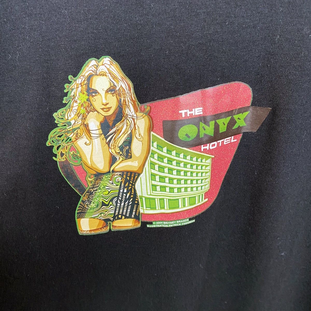 Band Tees Vintage 00’s deadstock Britney Spears TheOnyx hotel tour tee Size US S / EU 44-46 / 1 - 3 Thumbnail