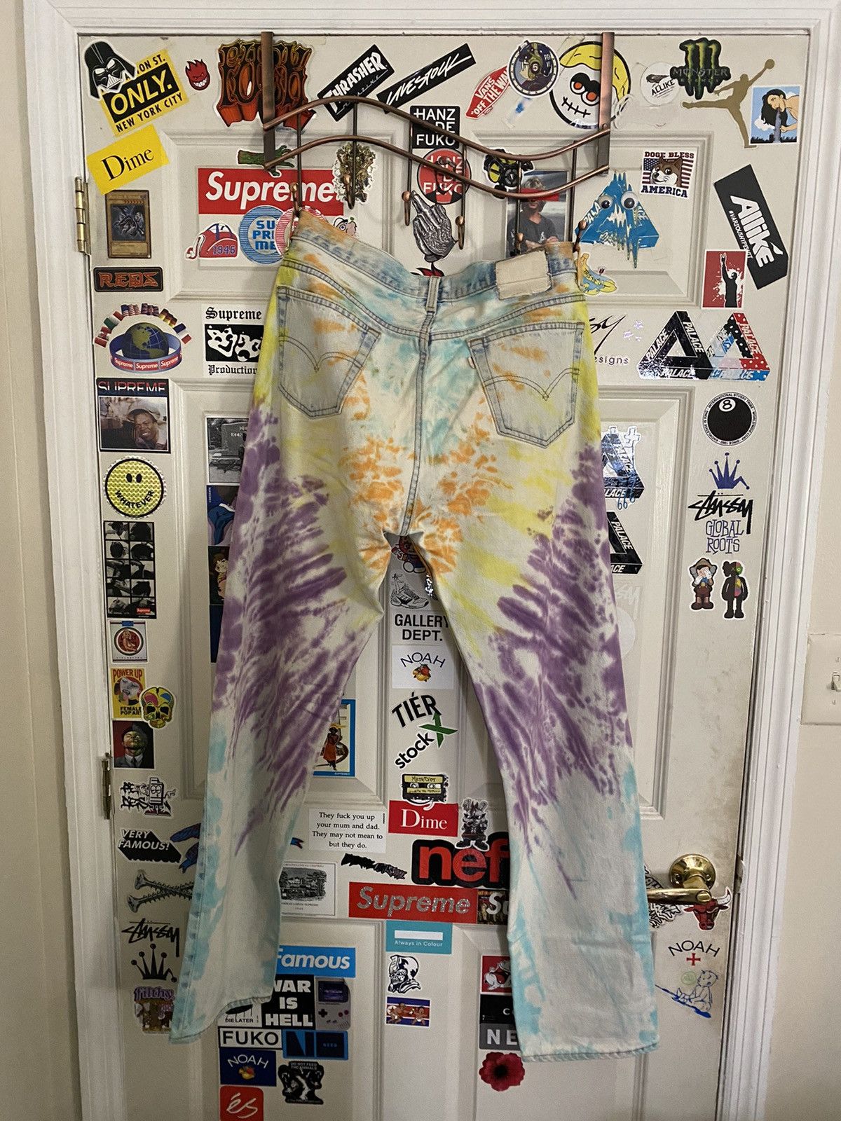 Gallery Dept. Gallery Dept. Marley Denim Tye Dye Size US 34 / EU 50 - 3 Thumbnail