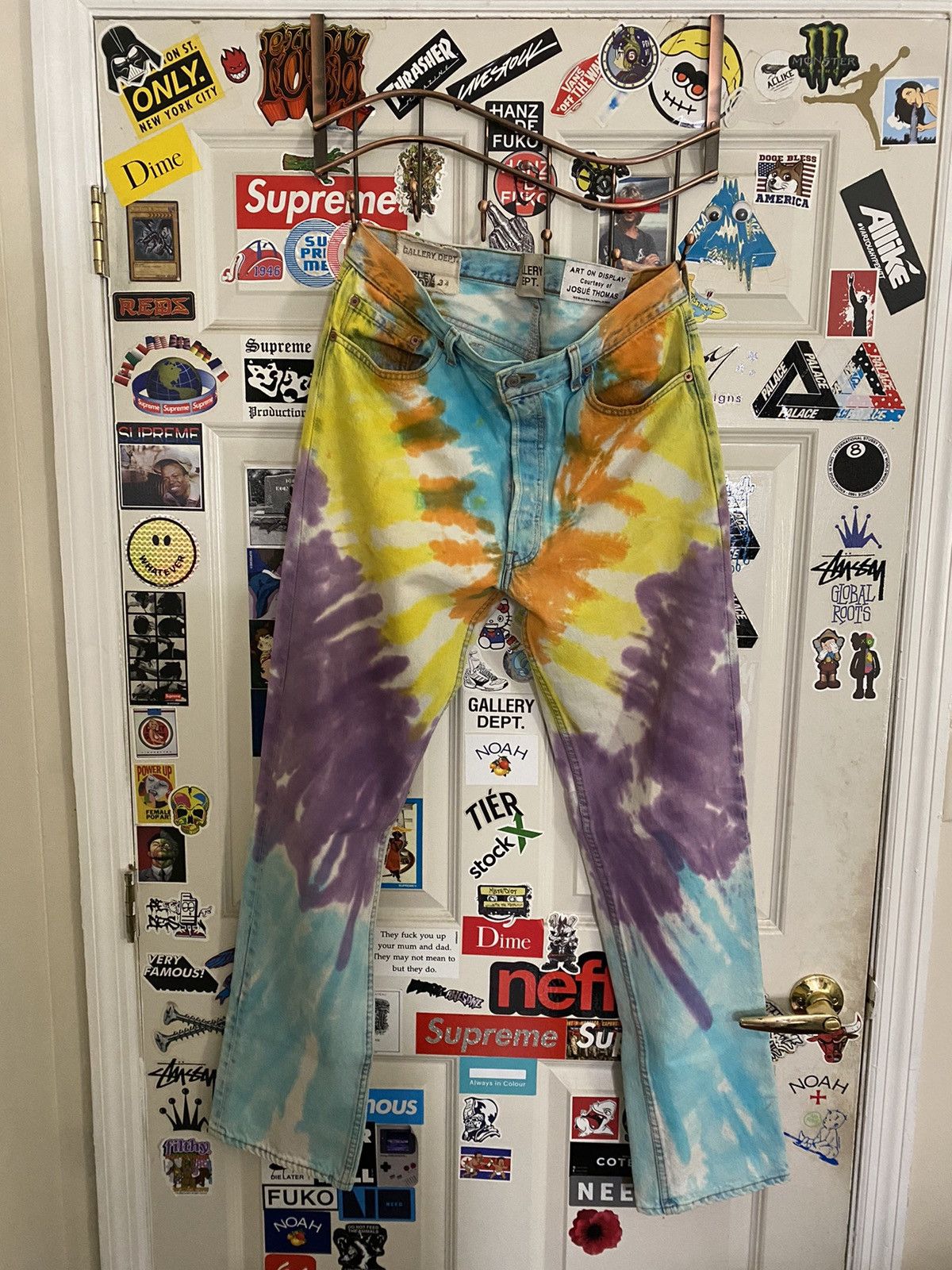 Gallery Dept. Gallery Dept. Marley Denim Tye Dye Size US 34 / EU 50 - 1 Thumbnail