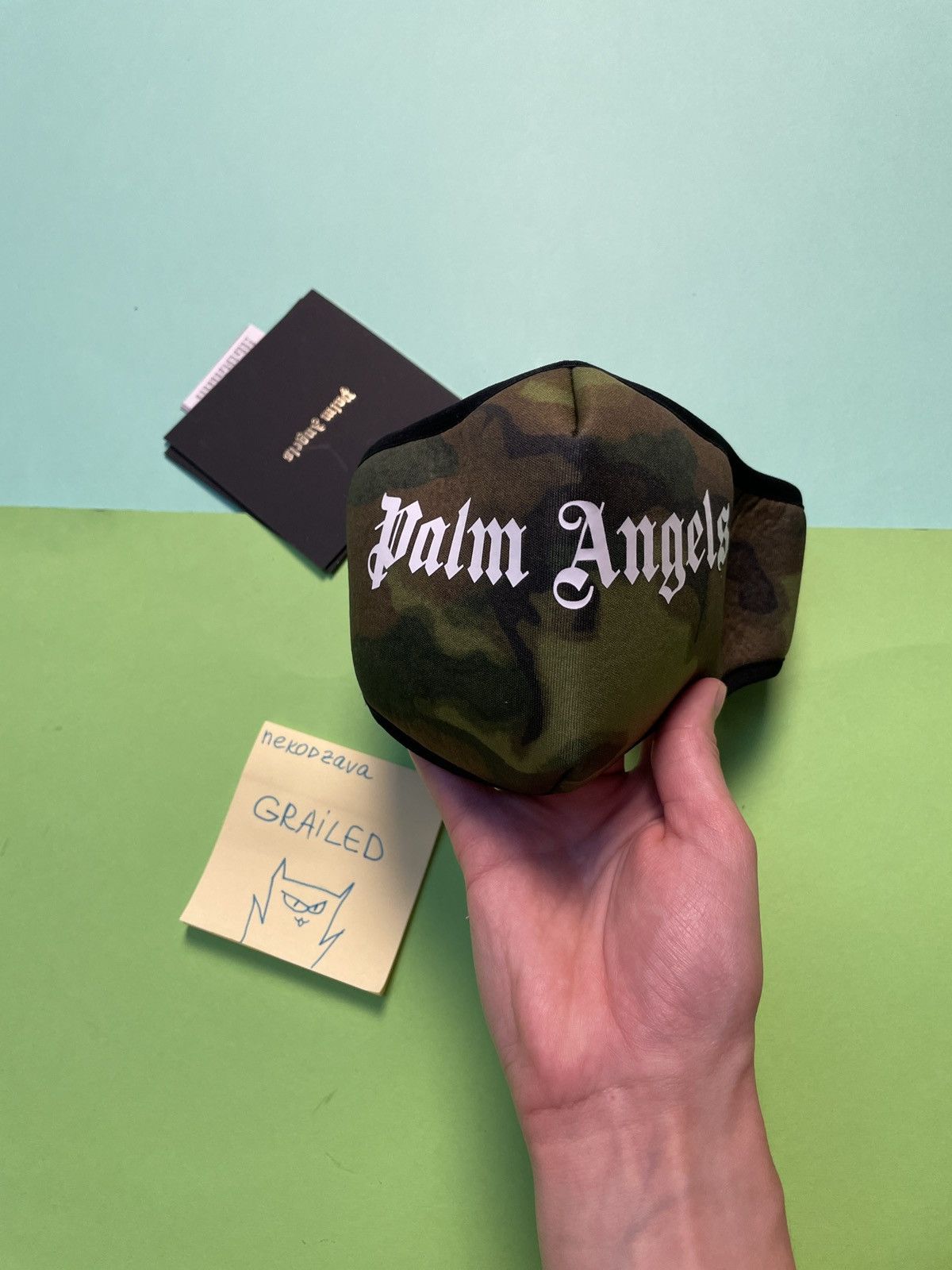 Palm Angels Palm Angeles Face Mask Size ONE SIZE - 1 Thumbnail