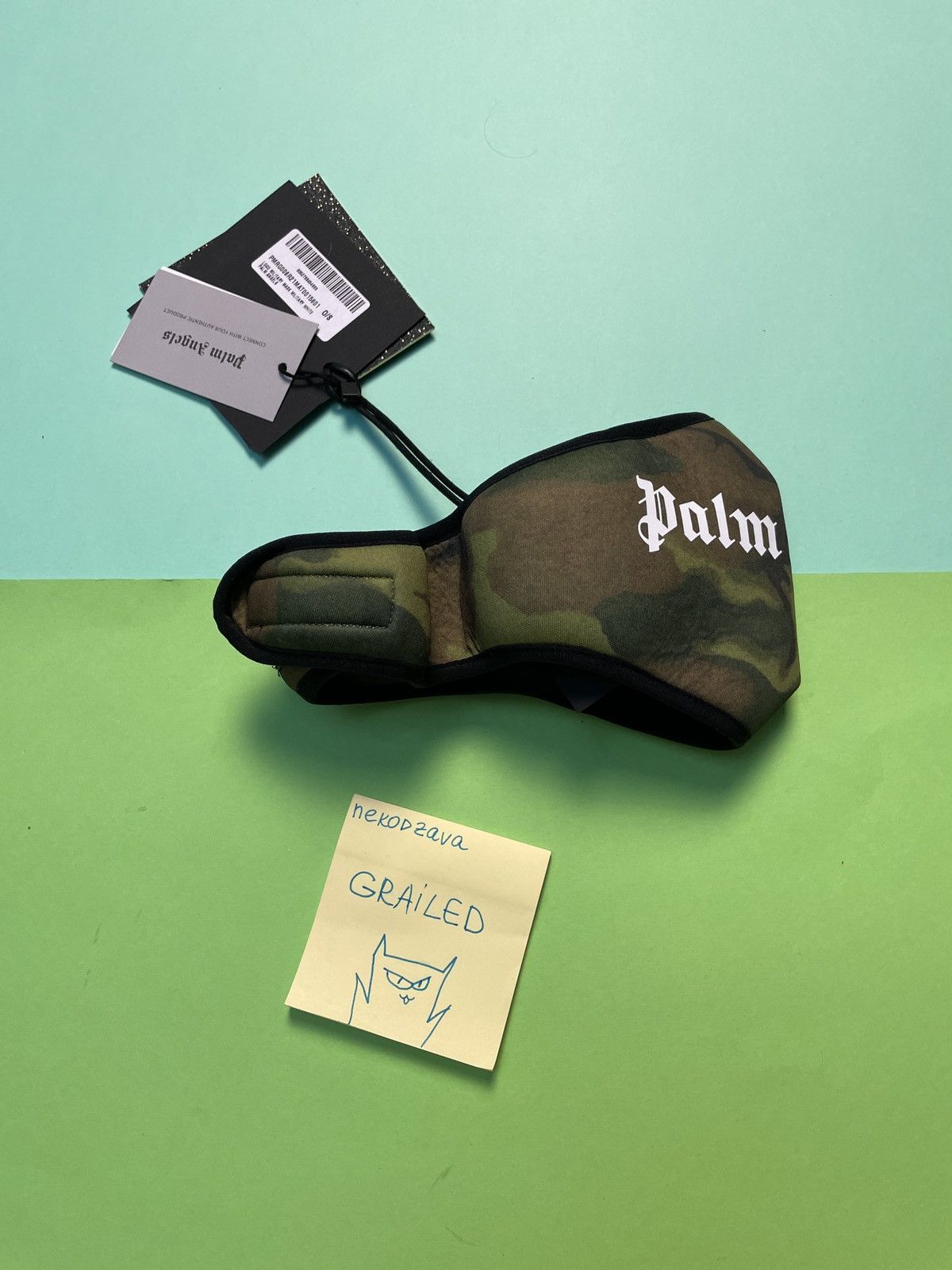 Palm Angels Palm Angeles Face Mask Size ONE SIZE - 2 Thumbnail