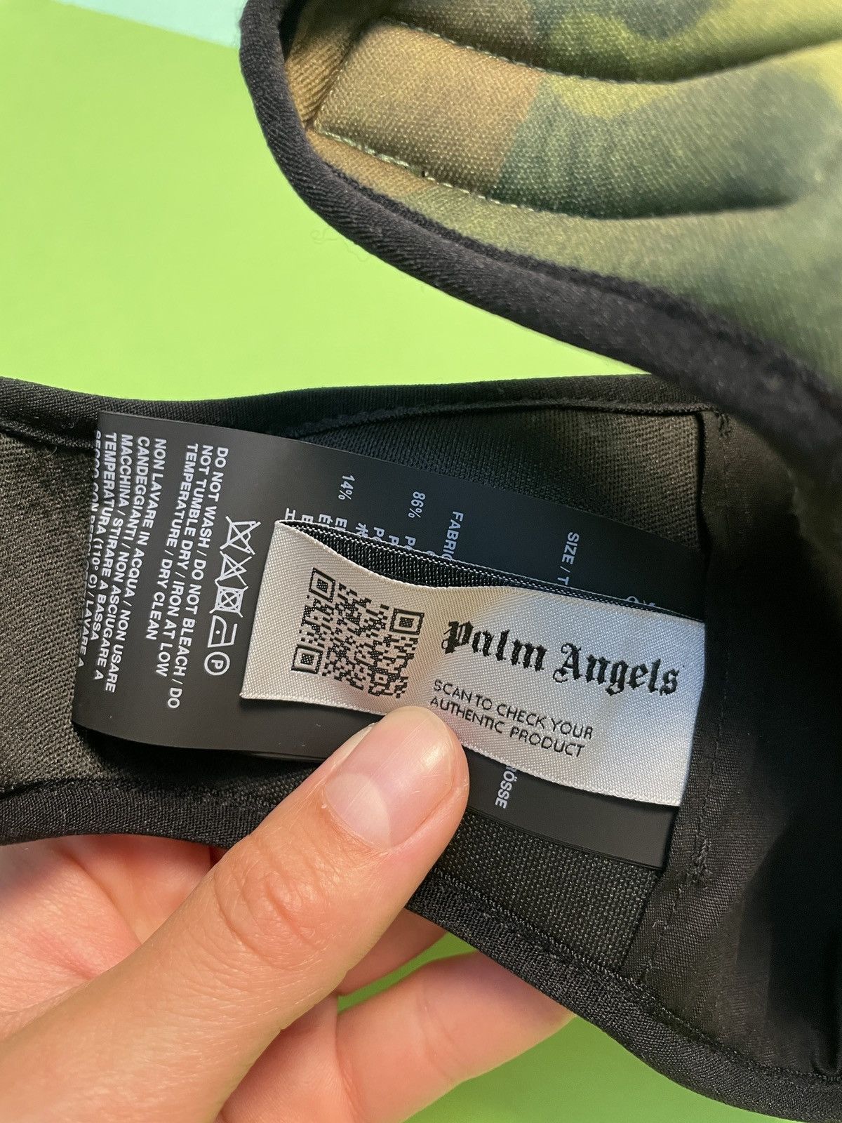 Palm Angels Palm Angeles Face Mask Size ONE SIZE - 5 Thumbnail