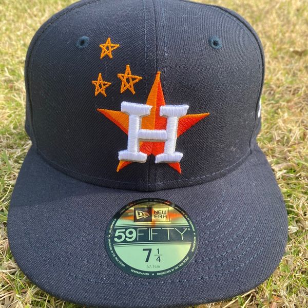 Travis Scott Houston Astros New Era 59Fifty Fitted Hat navy blue Size 7 5/8  new