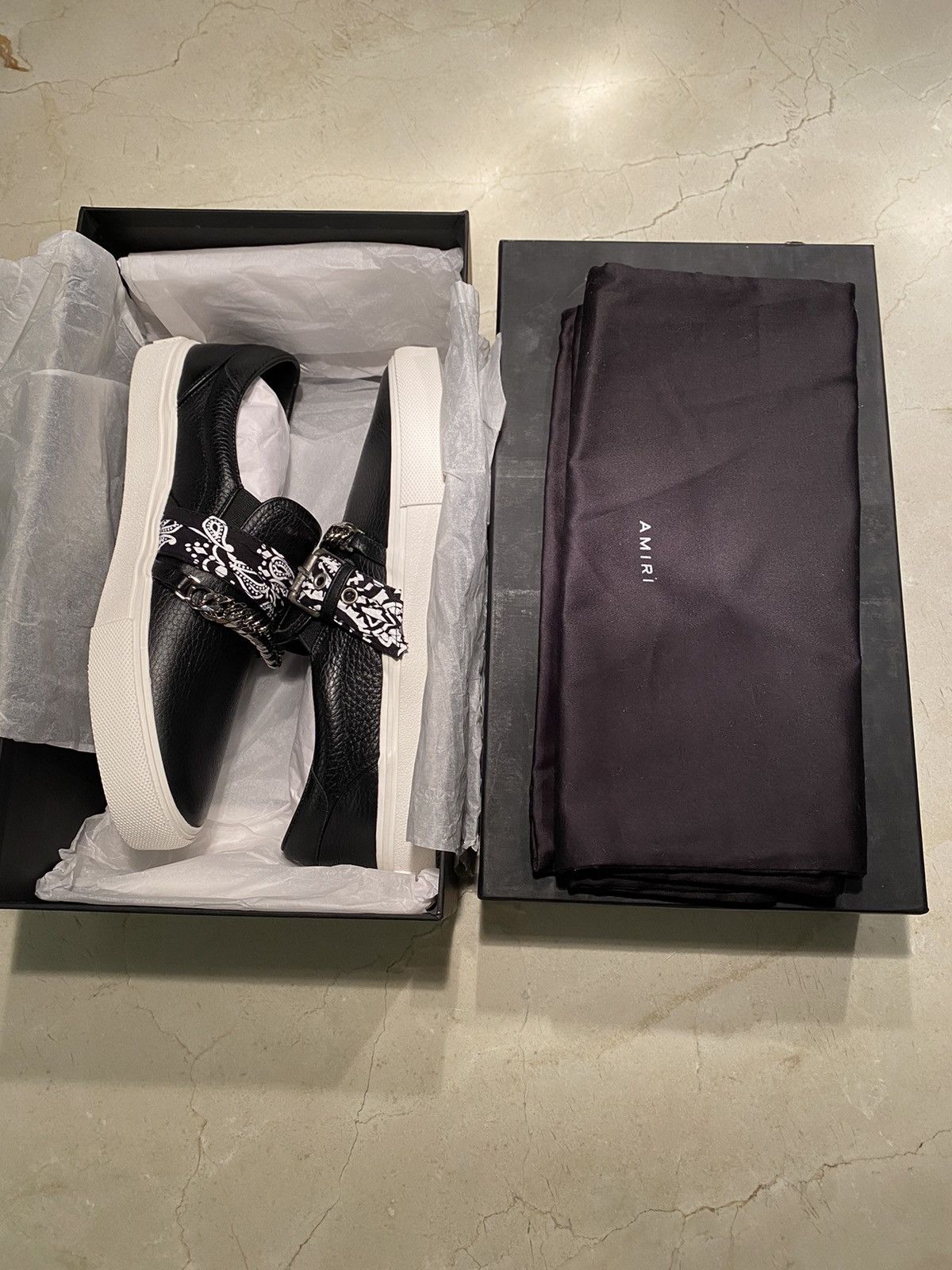 Amiri Amiri slip on | Grailed