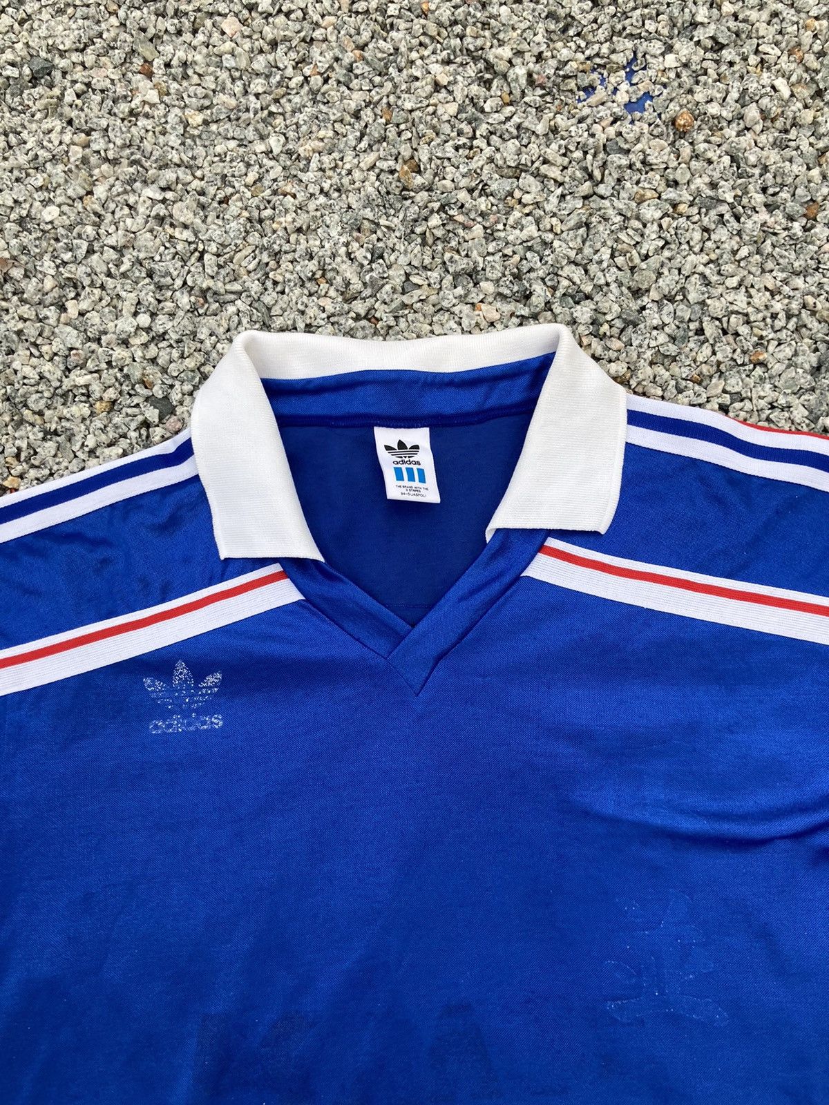 Adidas Vintage Adidas Trefoil Jersey Size US M / EU 48-50 / 2 - 3 Thumbnail