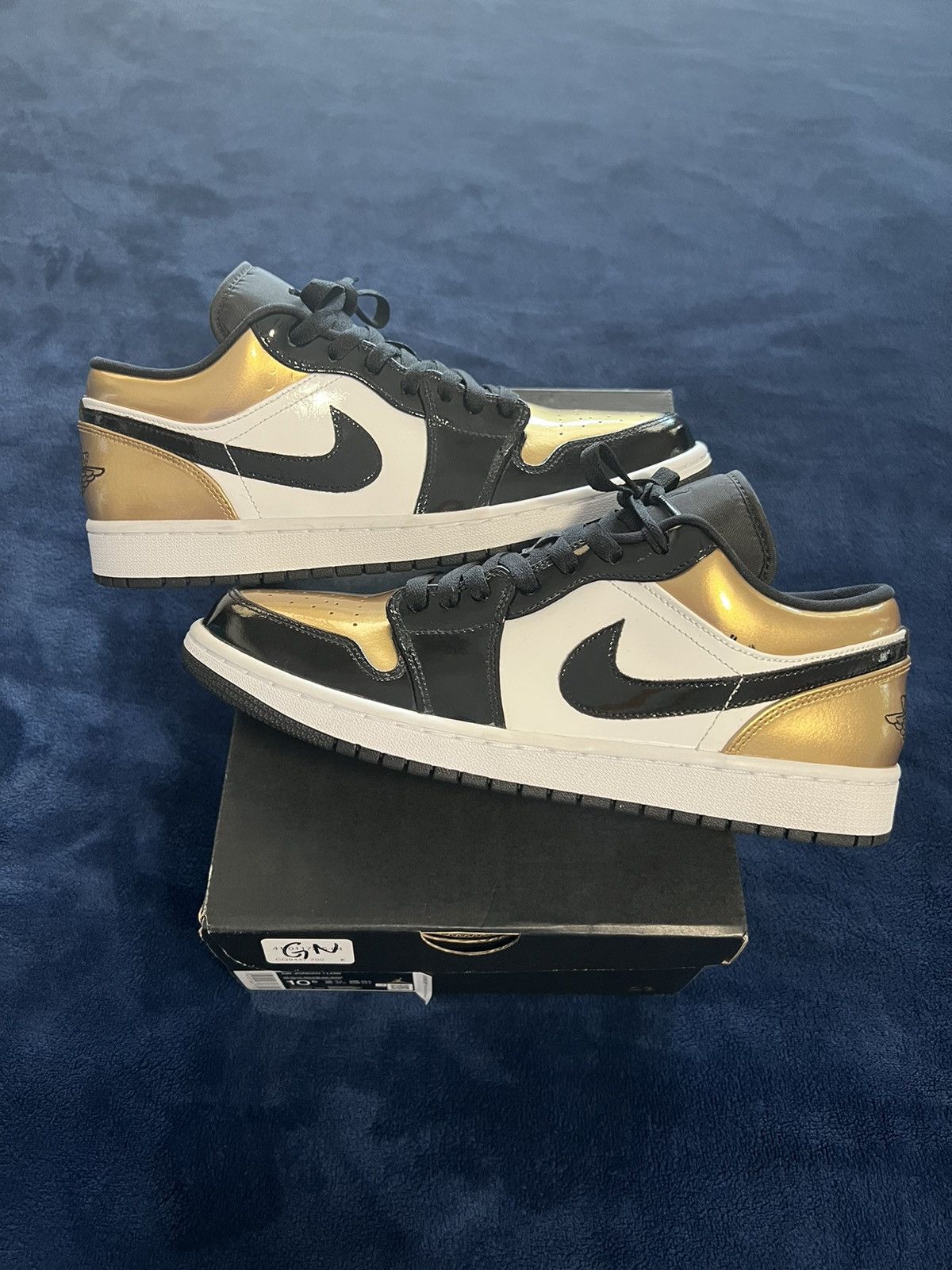 Jordan Brand Air Jordan 1 Low Gold Toe Vnds Og All Grailed 9910