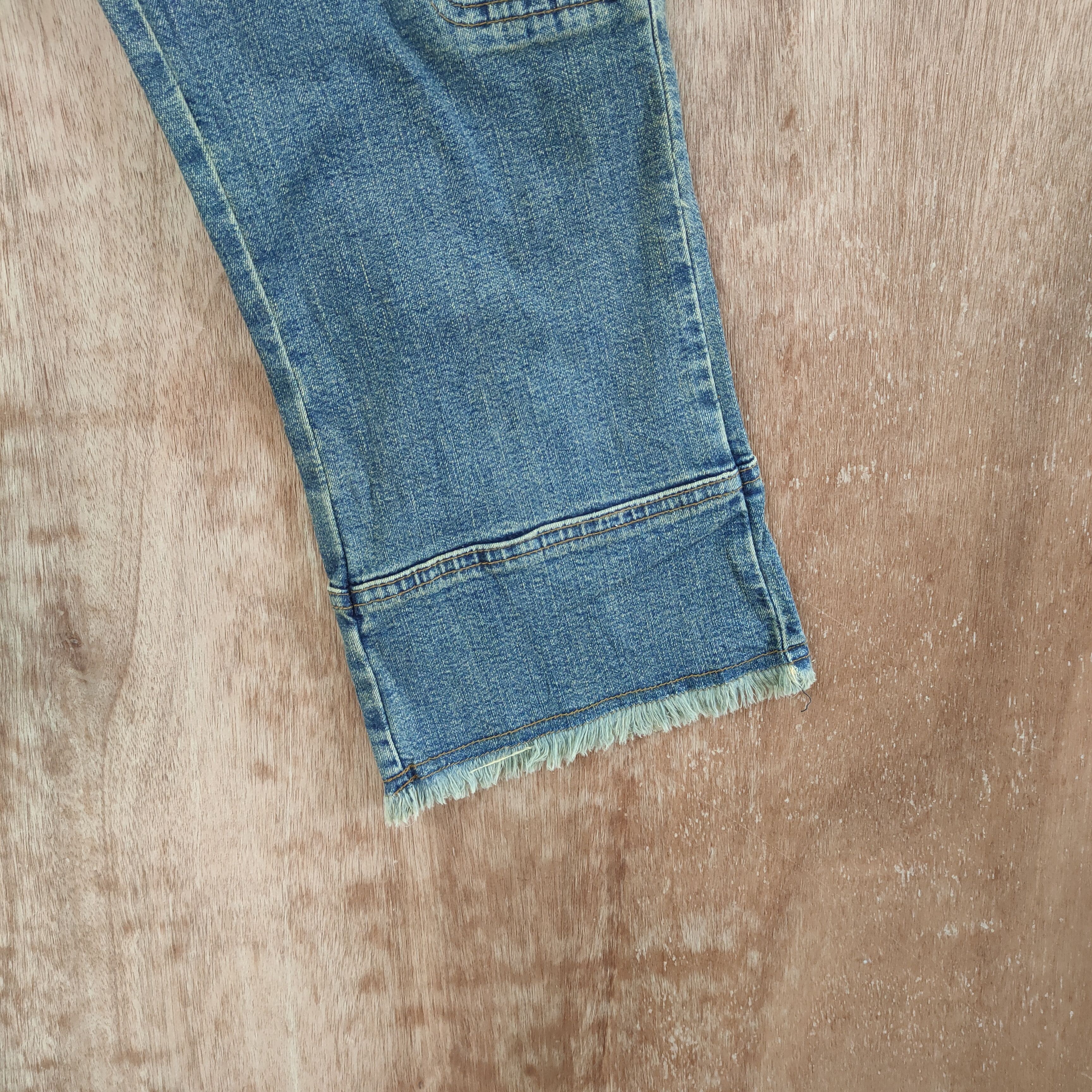 Japanese Brand × Vintage COLLABORA JEANS CROPPED CARGO PANTS Size US 26 / EU 42 - 5 Thumbnail