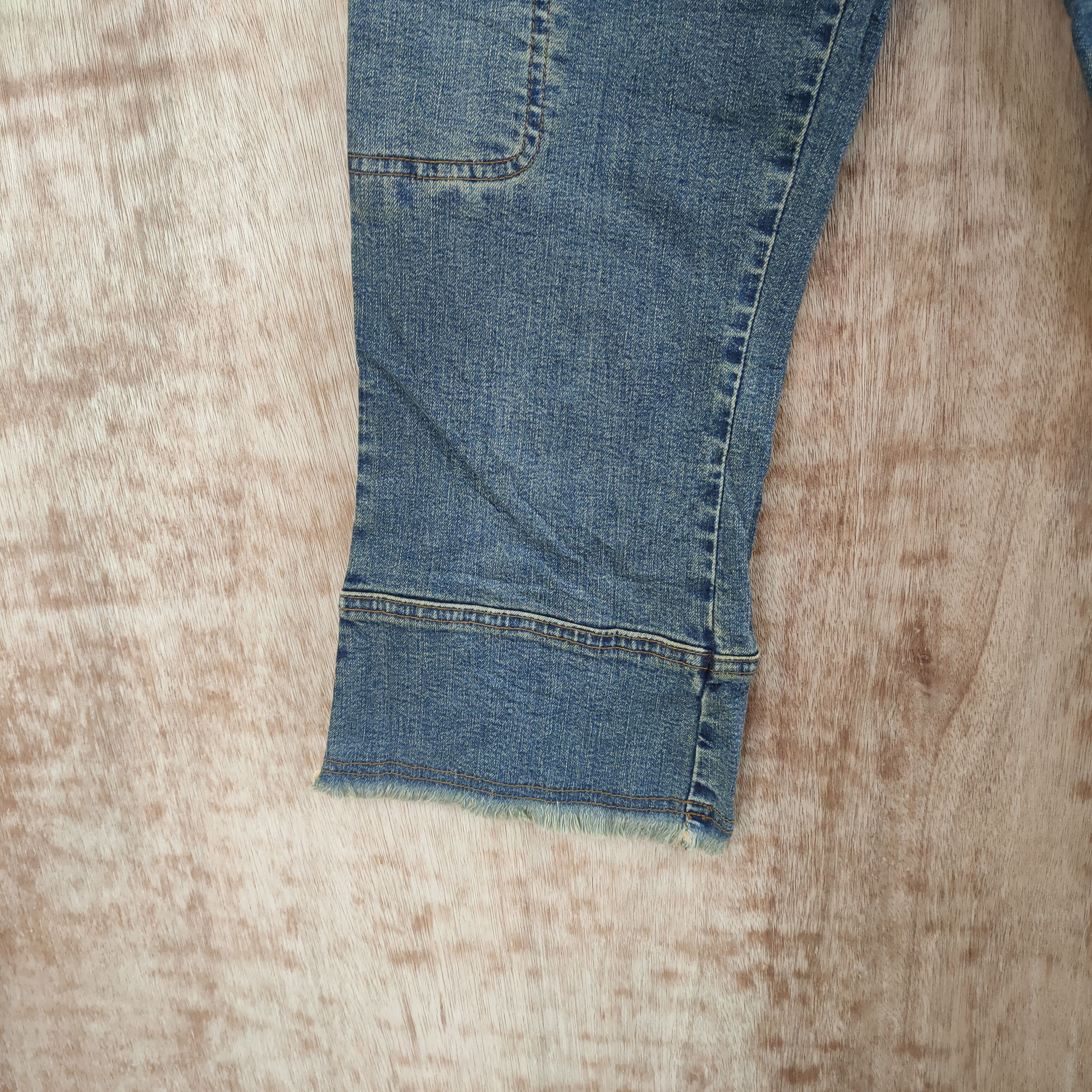 Japanese Brand × Vintage COLLABORA JEANS CROPPED CARGO PANTS Size US 26 / EU 42 - 6 Thumbnail