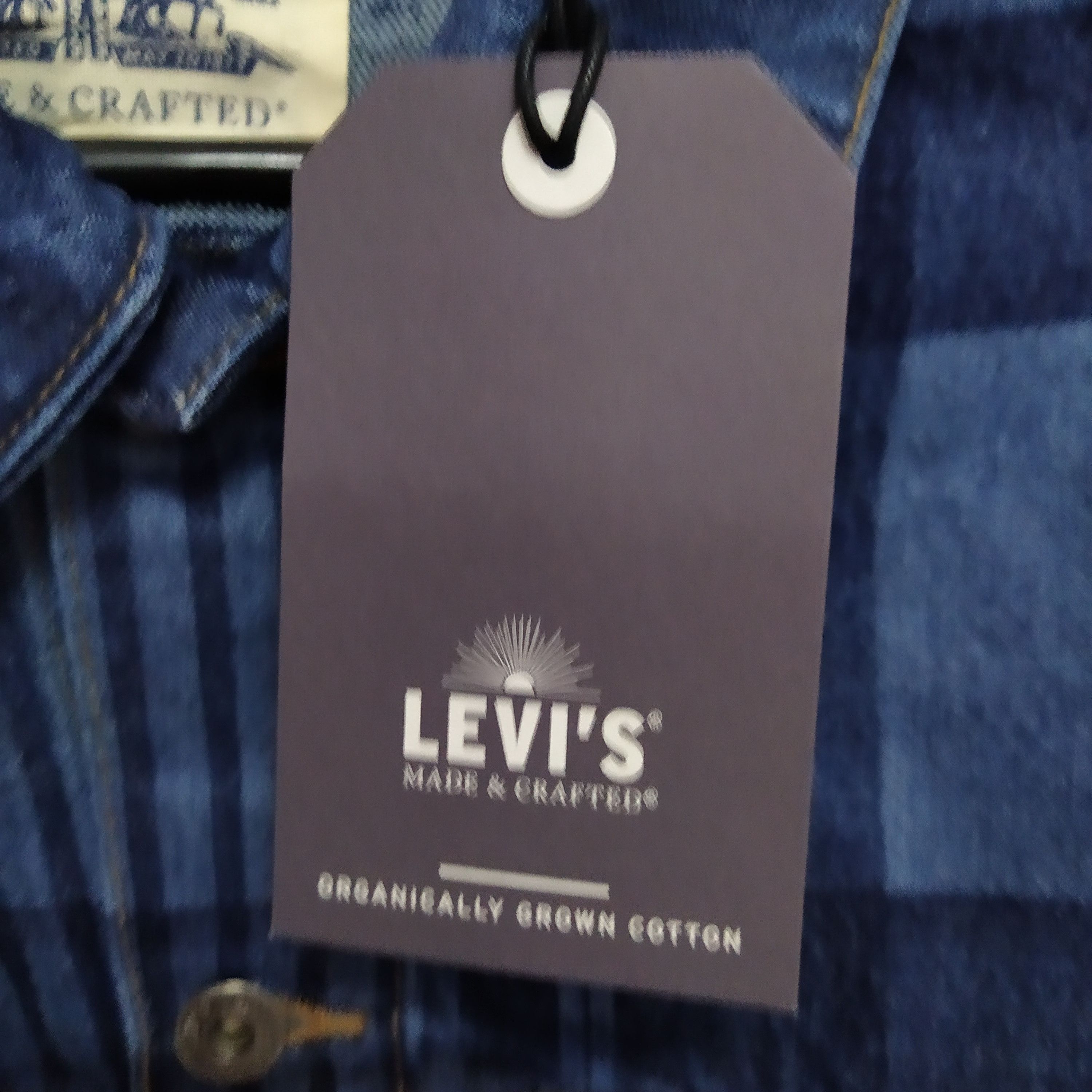 Levi's Made & Crafted 507 ADMIRAL LEVIS BIG E DOUBLE POCKET DENIM JACKET (D205A) Size US M / EU 48-50 / 2 - 6 Thumbnail