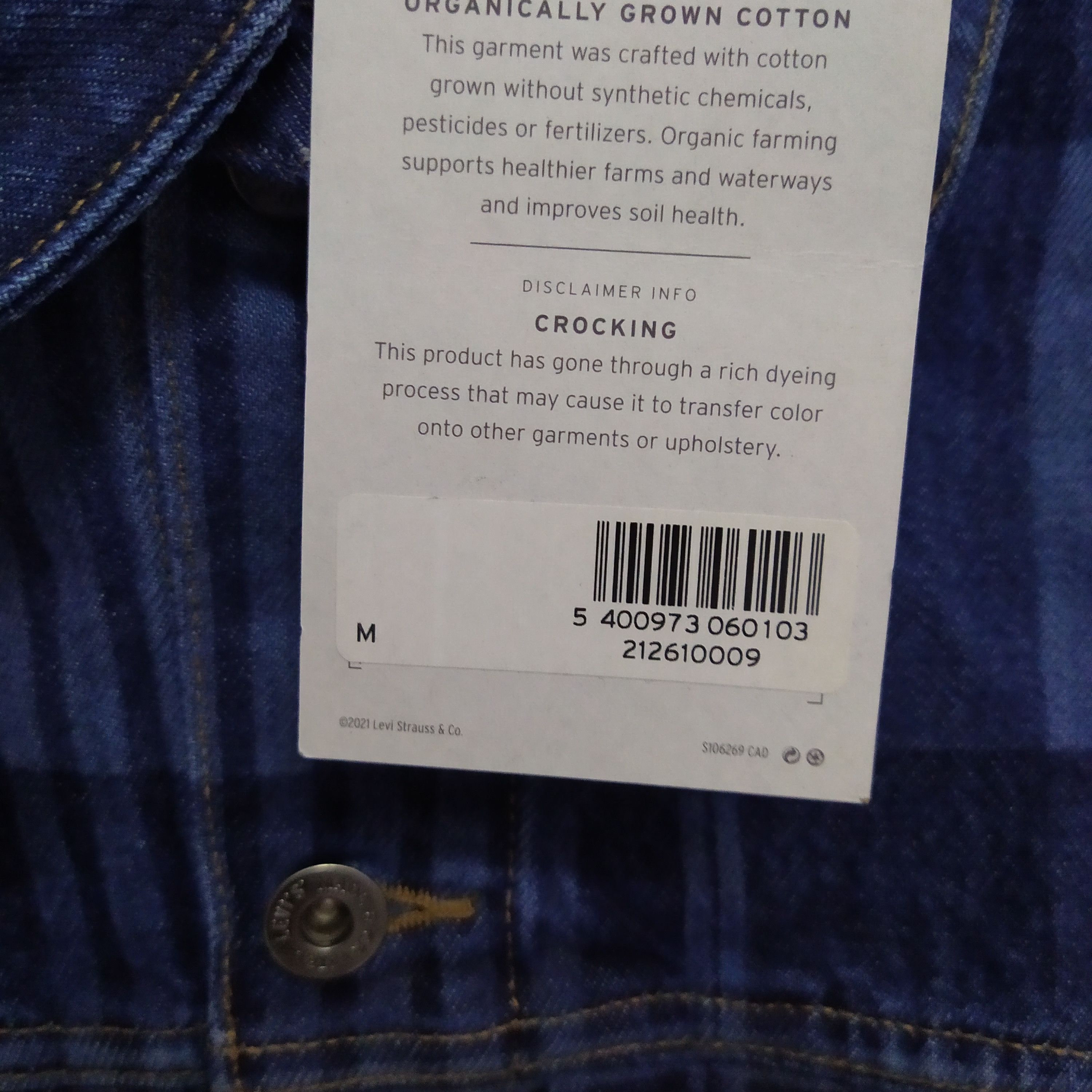 Levi's Made & Crafted 507 ADMIRAL LEVIS BIG E DOUBLE POCKET DENIM JACKET (D205A) Size US M / EU 48-50 / 2 - 5 Thumbnail