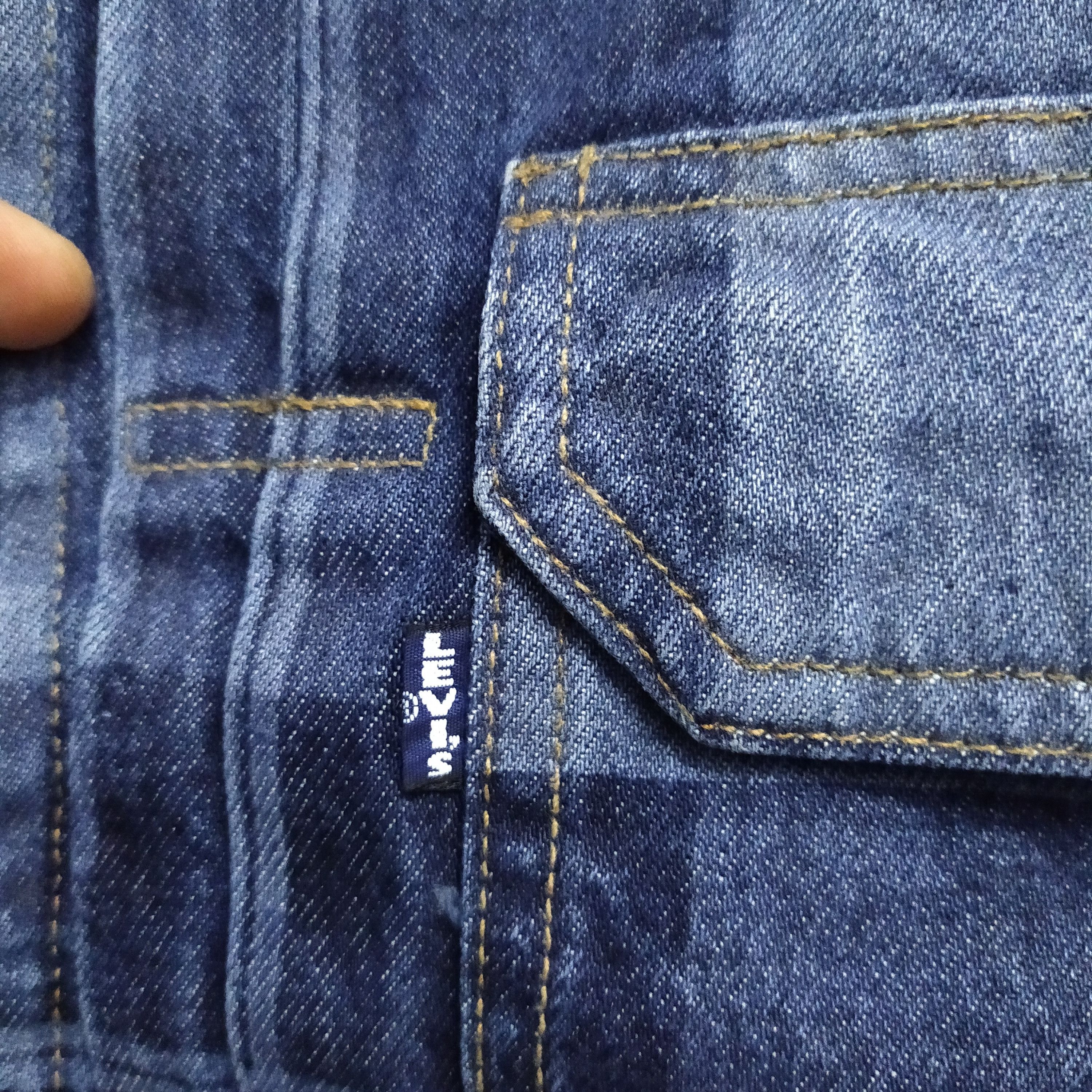 Levi's Made & Crafted 507 ADMIRAL LEVIS BIG E DOUBLE POCKET DENIM JACKET (D205A) Size US M / EU 48-50 / 2 - 2 Thumbnail