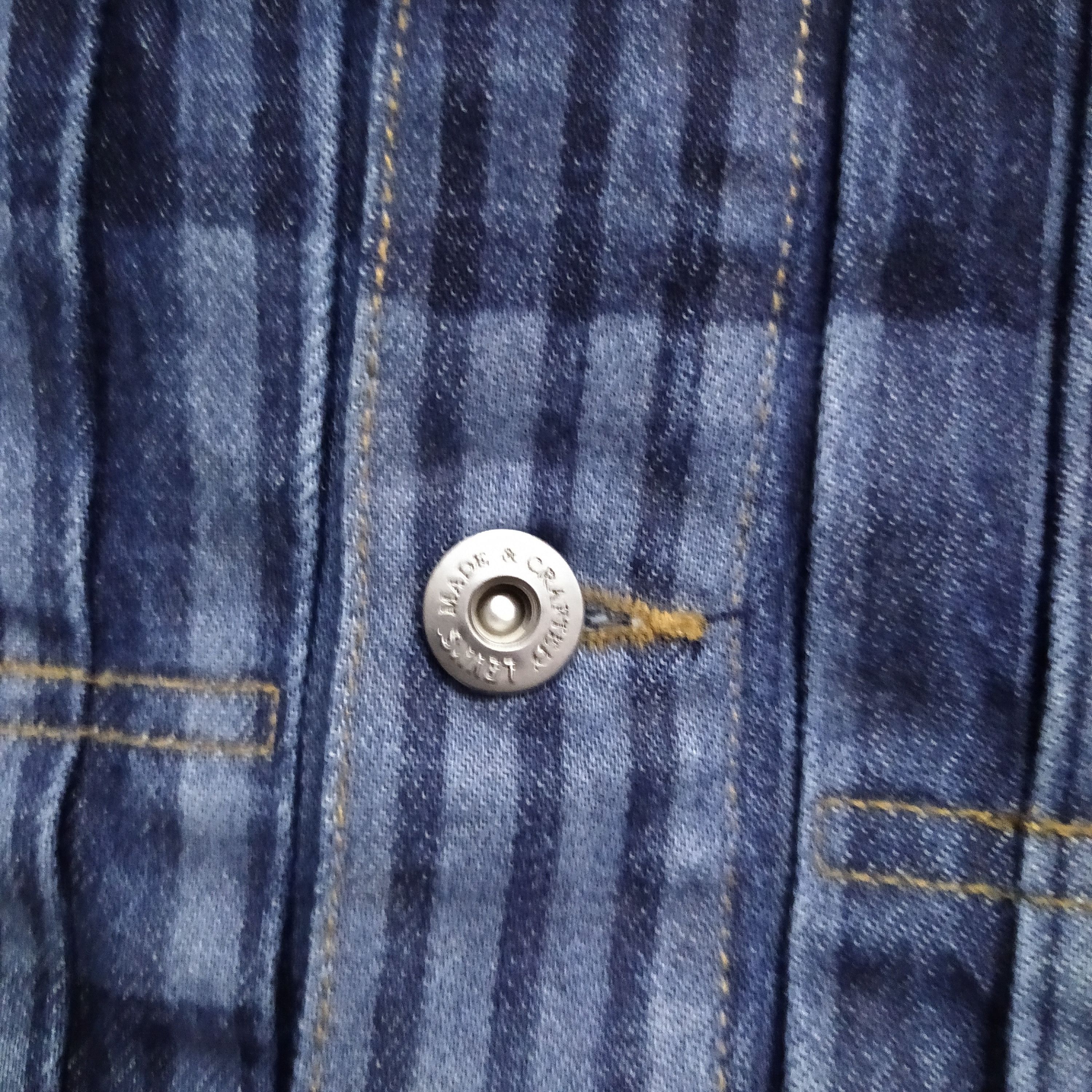 Levi's Made & Crafted 507 ADMIRAL LEVIS BIG E DOUBLE POCKET DENIM JACKET (D205A) Size US M / EU 48-50 / 2 - 3 Thumbnail