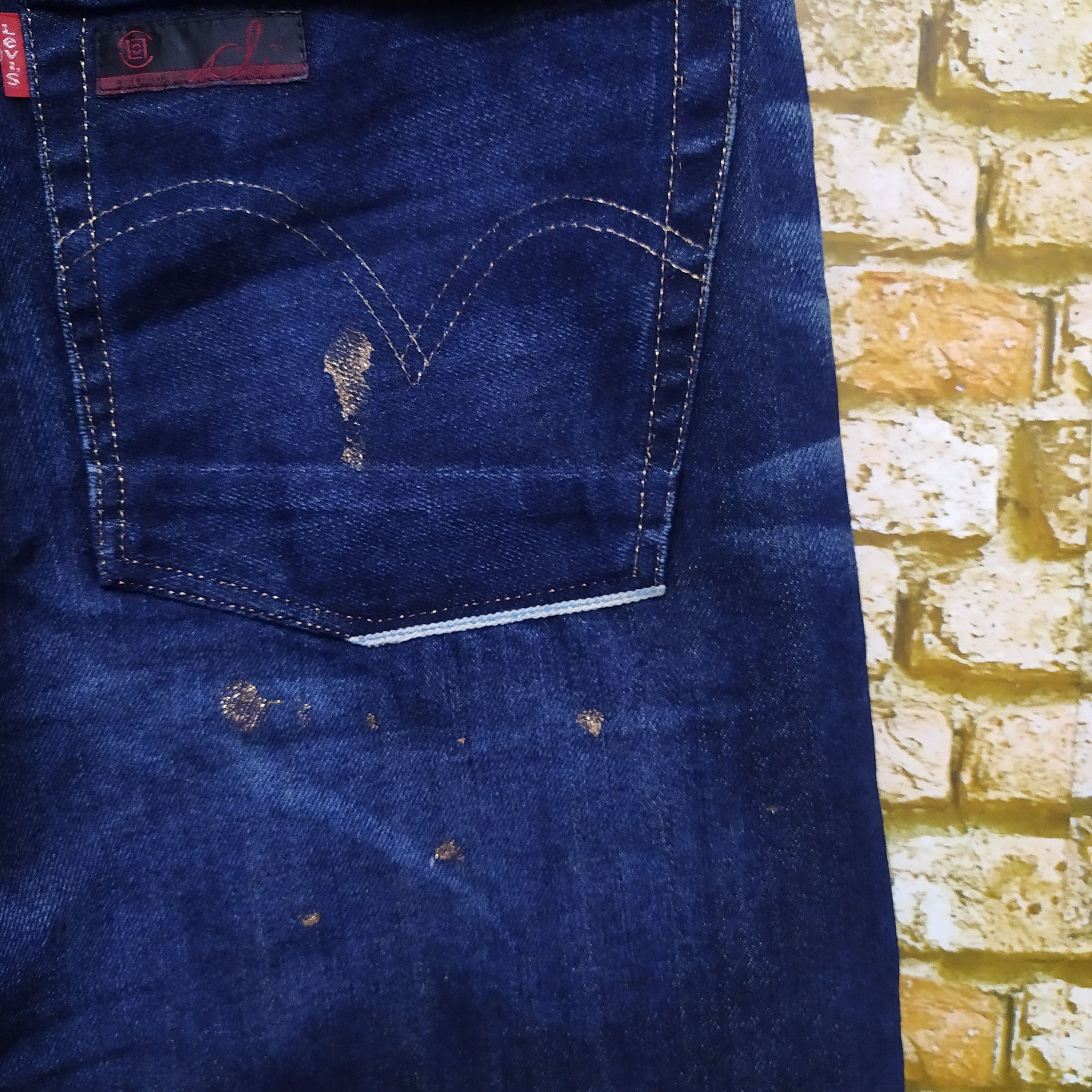 CLOT × Levi's 2009 LEVIS x CLOT "From Dusk Till Dawn" DENIM (D207) Size US 30 / EU 46 - 10 Thumbnail