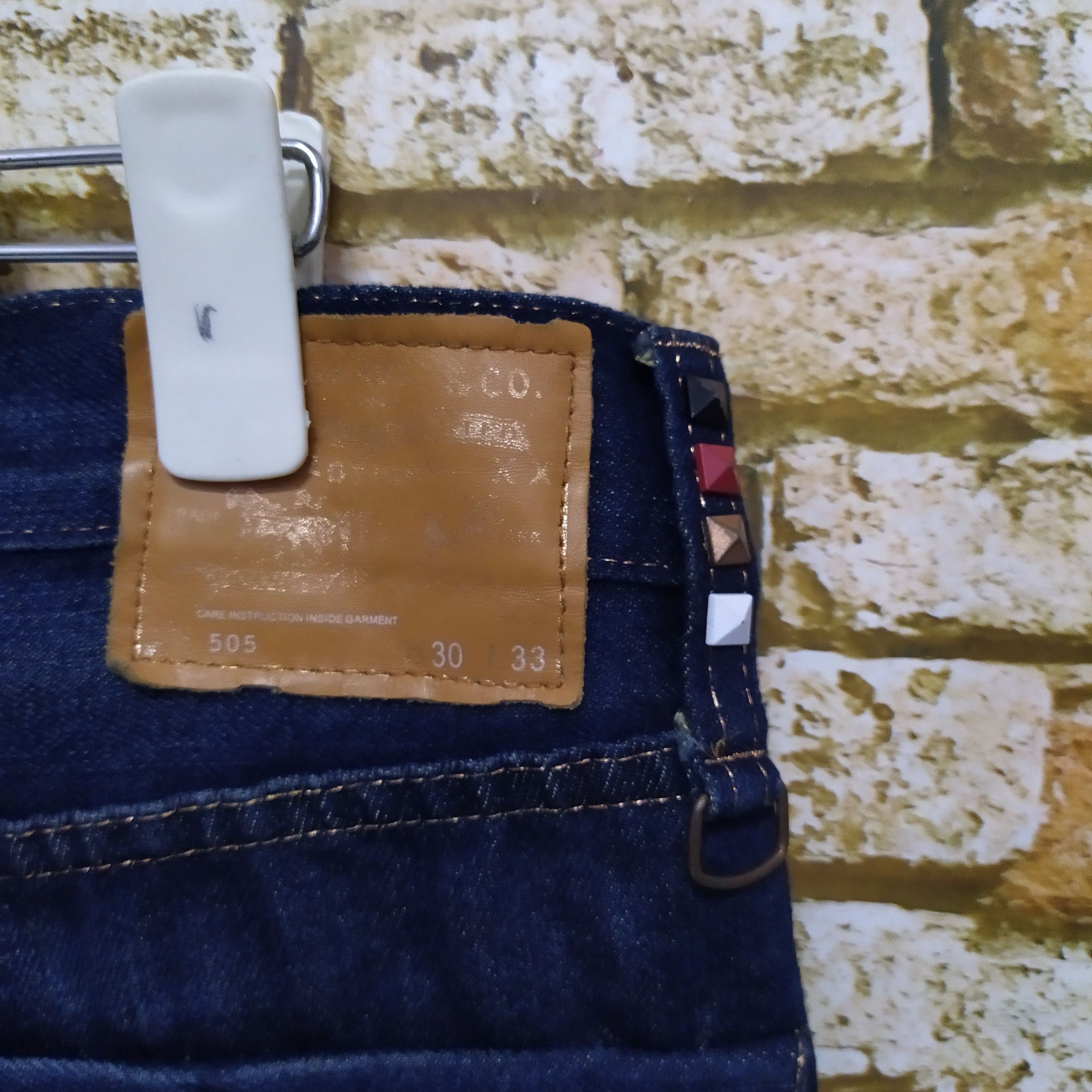 CLOT × Levi's 2009 LEVIS x CLOT "From Dusk Till Dawn" DENIM (D207) Size US 30 / EU 46 - 6 Thumbnail