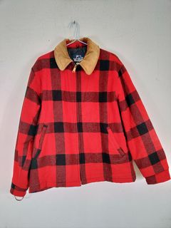 Woolrich Plaid Jacket | Grailed