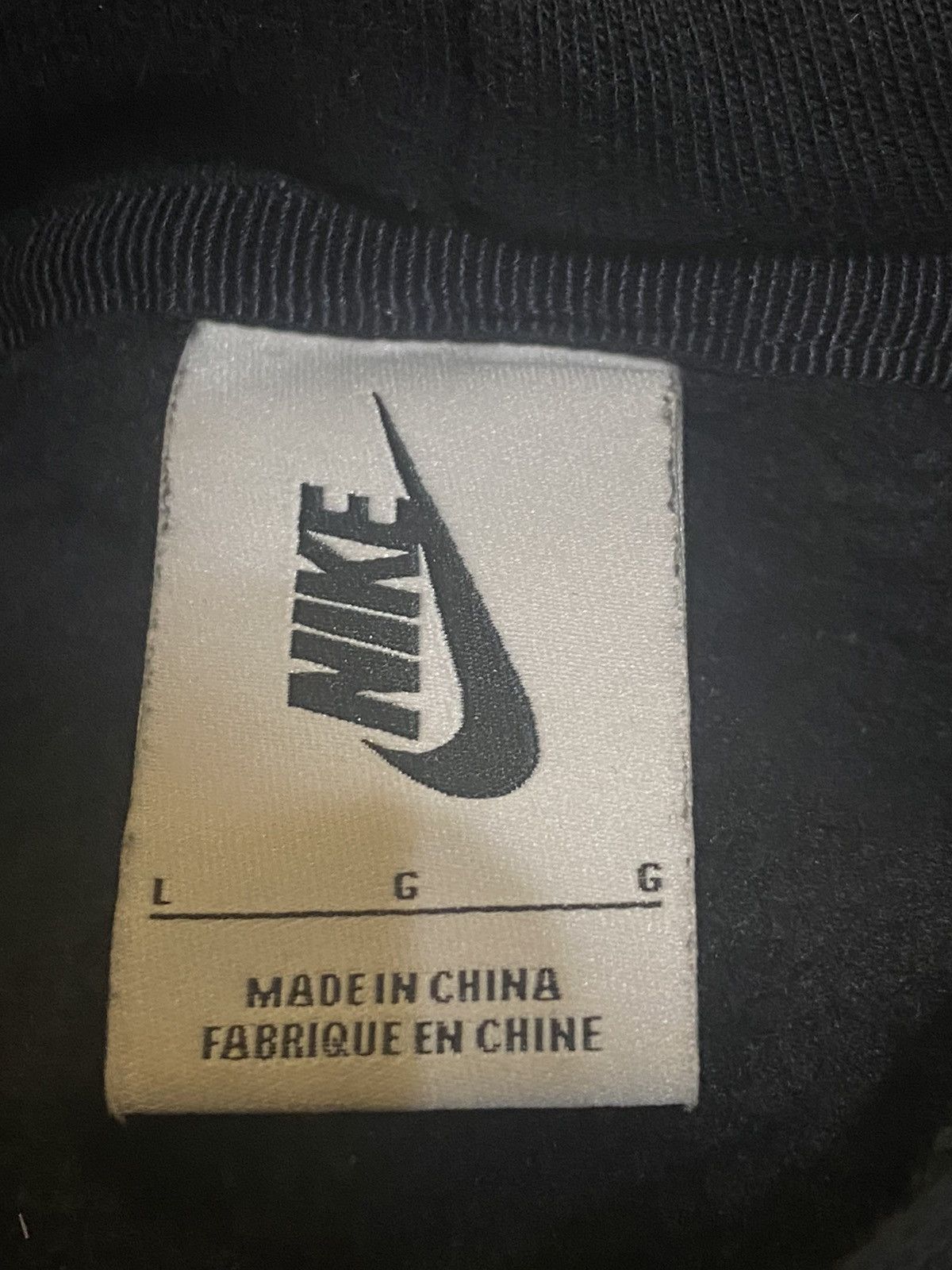 Nike Nike Olivia Kim Vintage Hoodie Black Size US L / EU 52-54 / 3 - 3 Thumbnail
