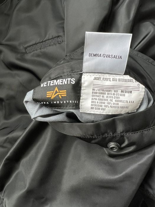 Vetements Vetements Alpha Industries Angel Bomber Jacket | Grailed