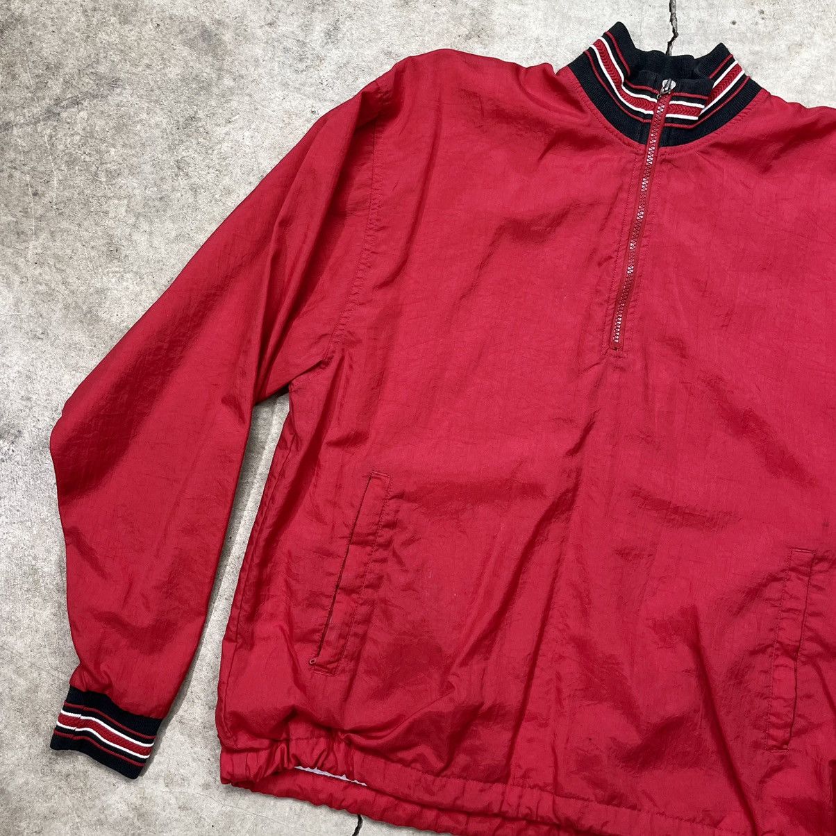 Champion × Vintage Vintage 90s Champion 3/4 Zip Windbreaker Size Medium Size US L / EU 52-54 / 3 - 2 Thumbnail