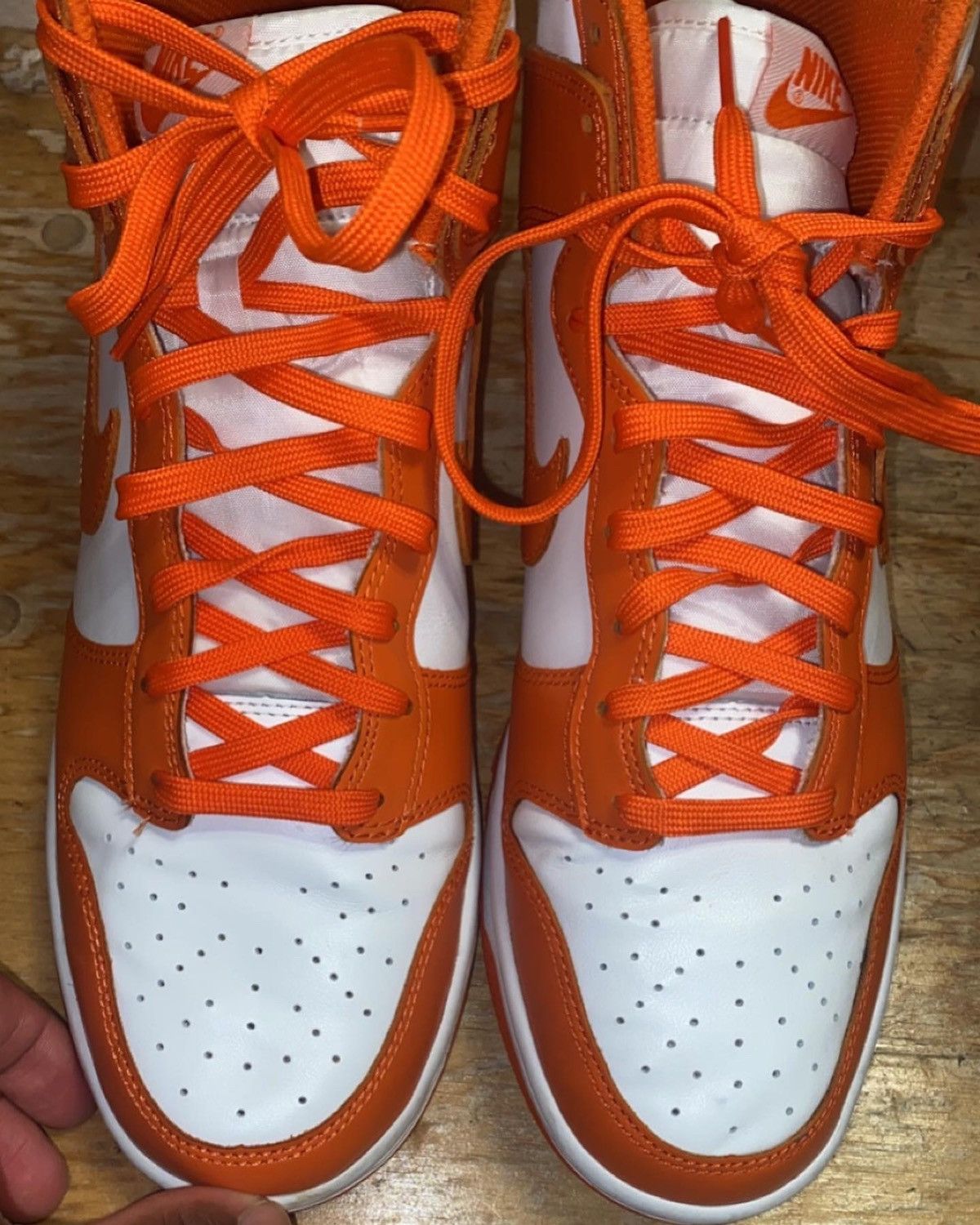 Nike Nike Dunk High Syracuse Size US 10.5 / EU 43-44 - 6 Thumbnail