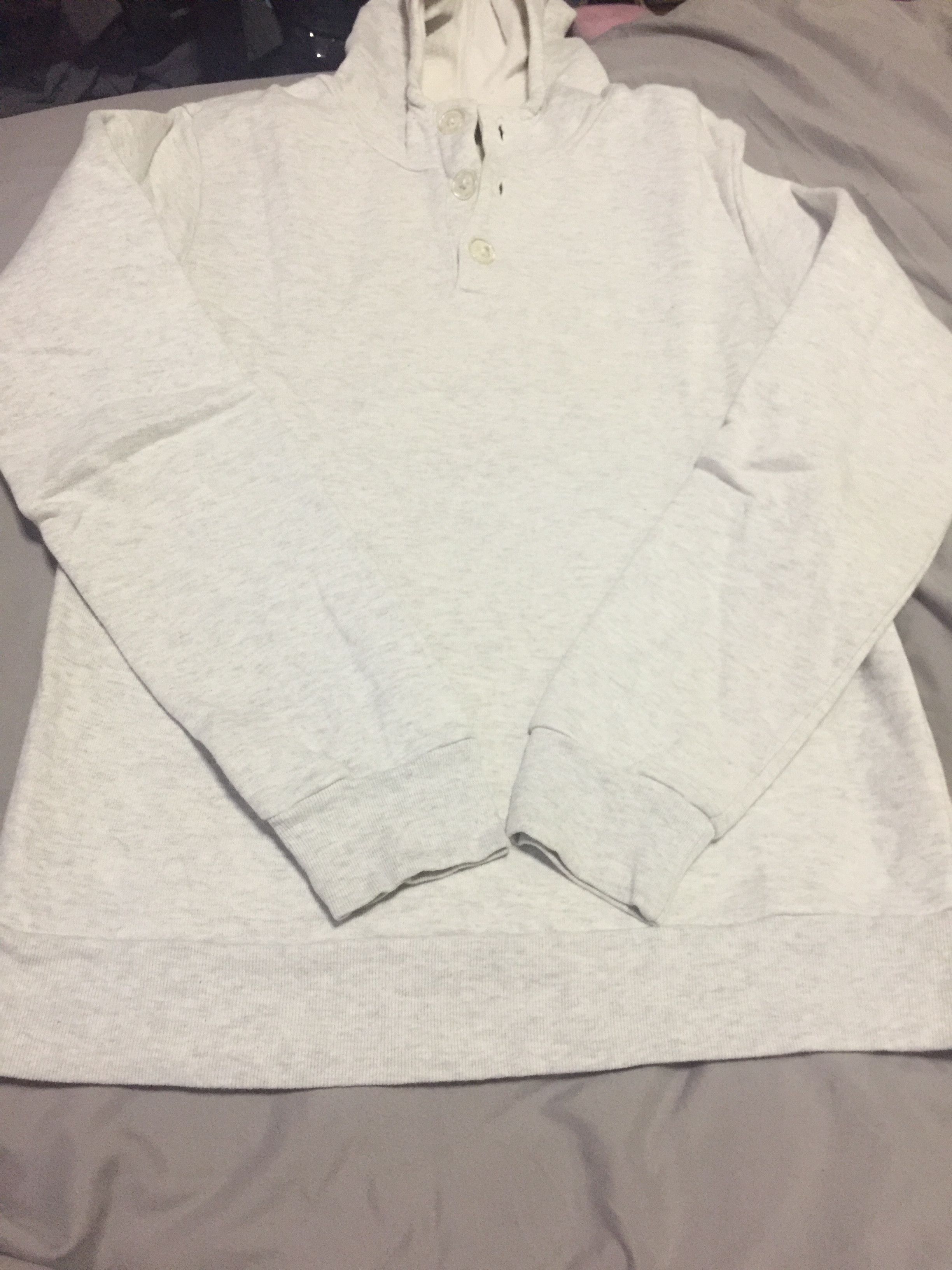 A.P.C. A.P.C long sleeve hoodie light grey color Size US M / EU 48-50 / 2 - 8 Thumbnail