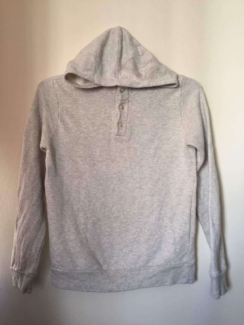 A.P.C. A.P.C long sleeve hoodie light grey color Size US M / EU 48-50 / 2 - 1 Thumbnail