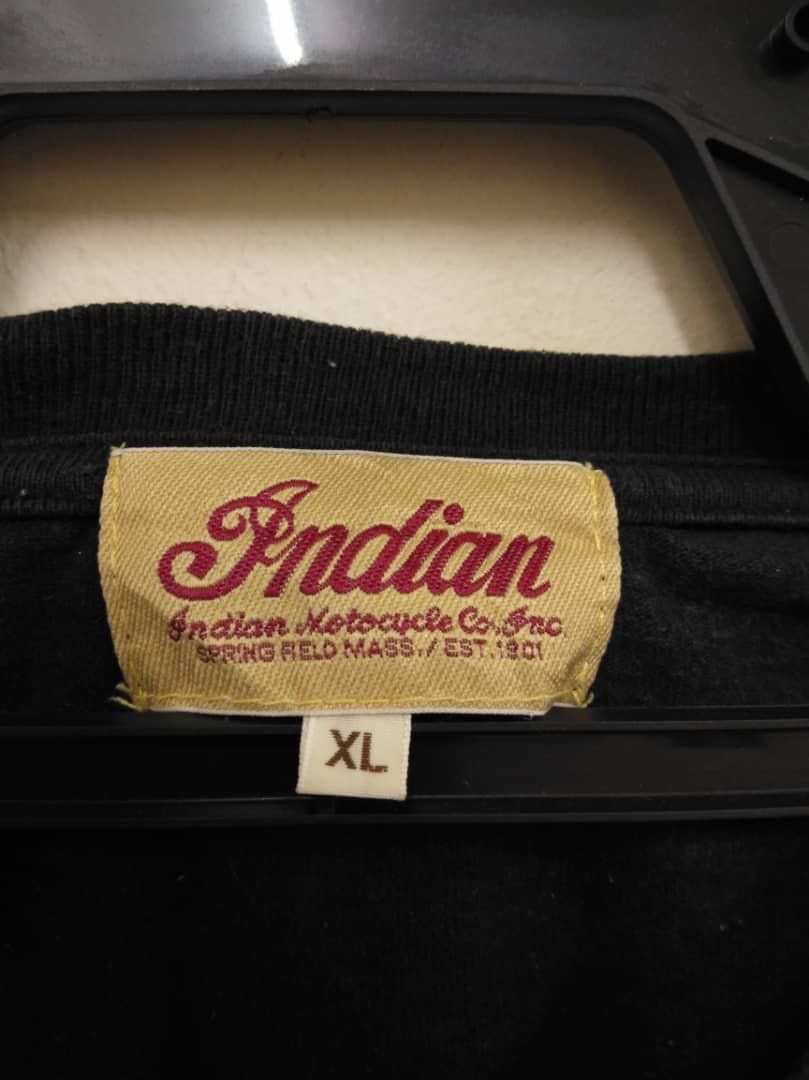 Indian Motorcycle Indian Motorcycle Spellout Tshirt X Vintage Size US XL / EU 56 / 4 - 2 Thumbnail