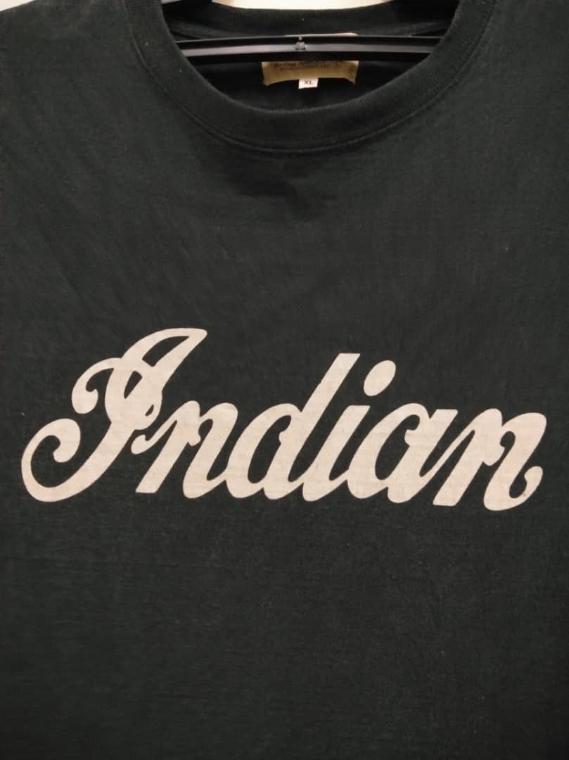 Indian Motorcycle Indian Motorcycle Spellout Tshirt X Vintage Size US XL / EU 56 / 4 - 4 Thumbnail