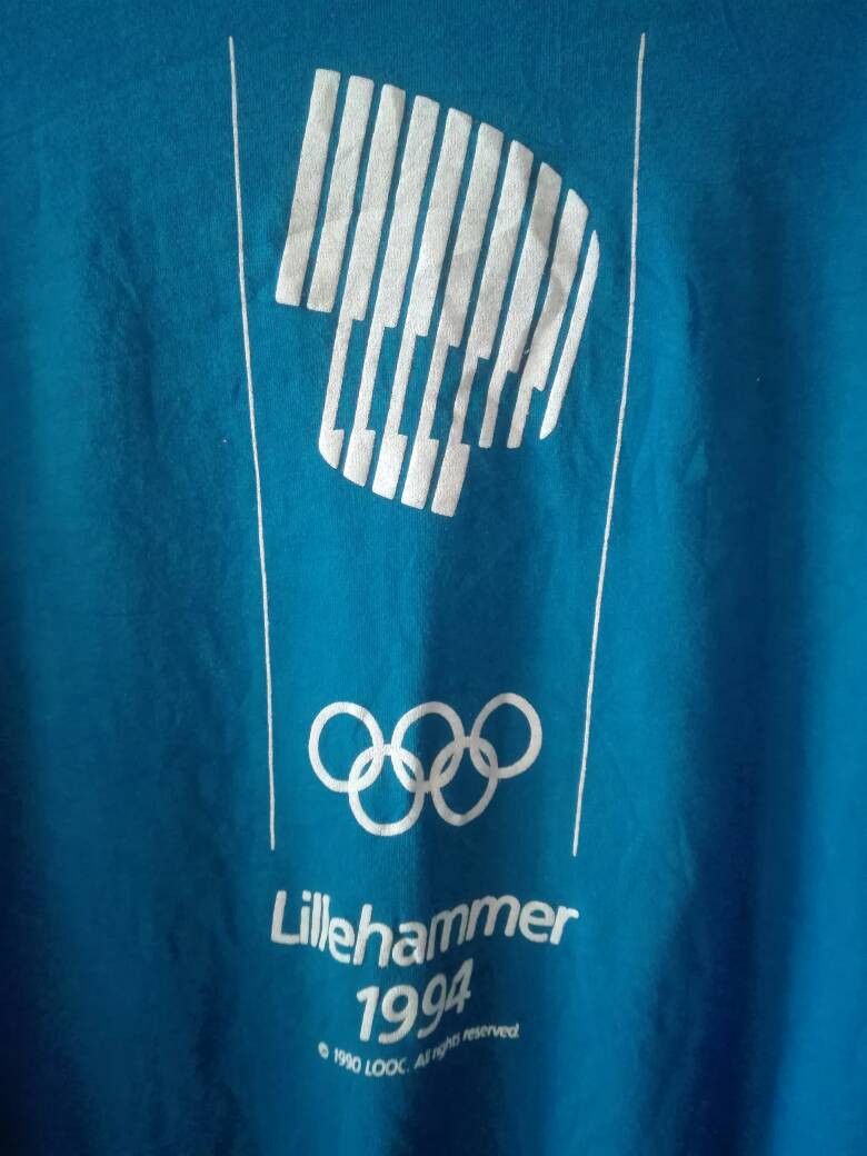 Vintage VINTAGE OLYMPIC LILLEHAMMER1994 Size US XL / EU 56 / 4 - 2 Thumbnail
