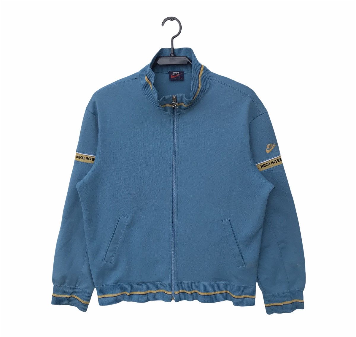 🔥RARE🔥Vtg 80s Nike International Zipper Jacket Made In Japan