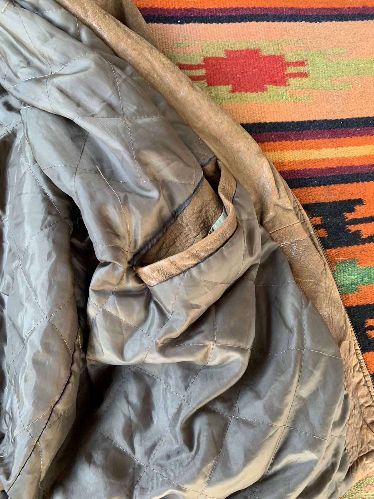Other Vintage Leather Jacket Size US L / EU 52-54 / 3 - 8 Thumbnail