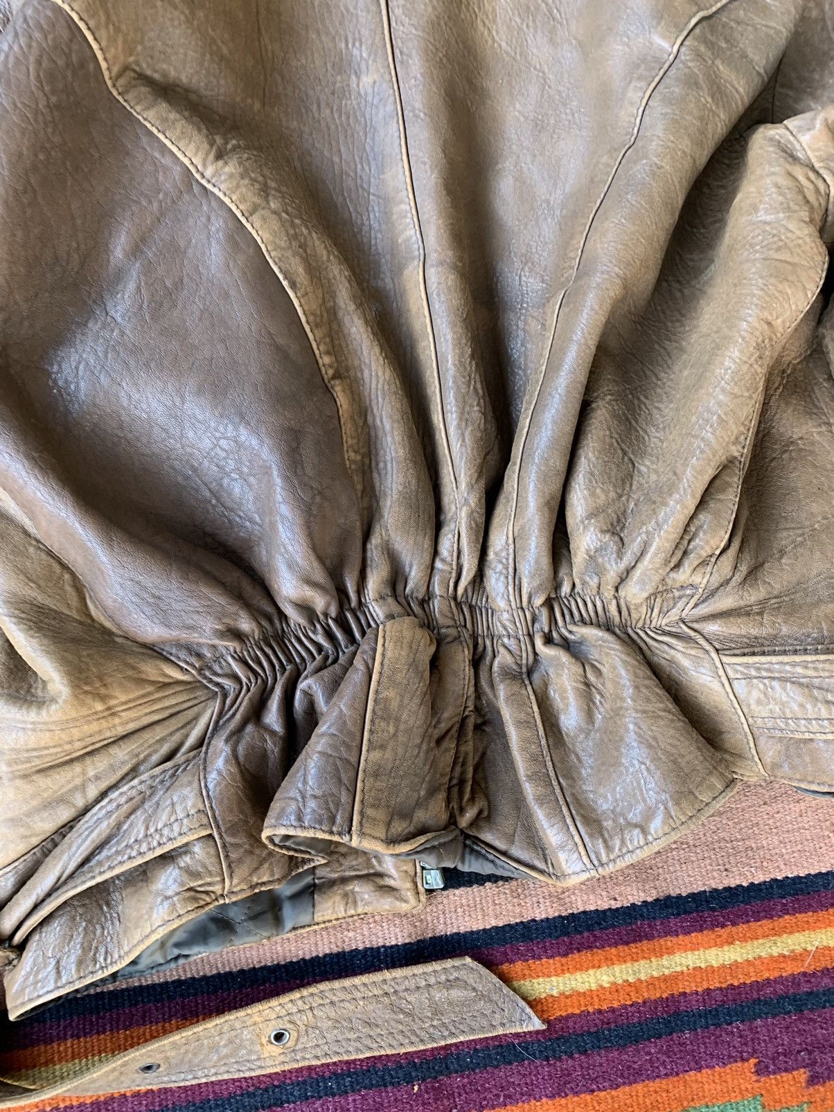 Other Vintage Leather Jacket Size US L / EU 52-54 / 3 - 11 Thumbnail