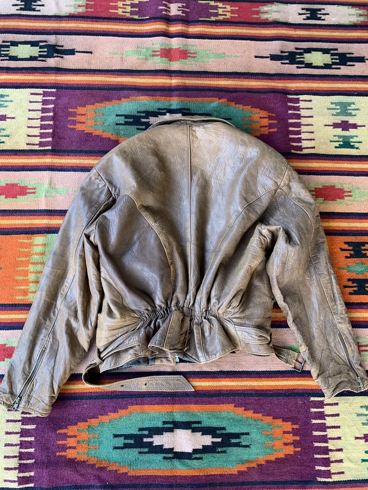 Other Vintage Leather Jacket Size US L / EU 52-54 / 3 - 10 Thumbnail