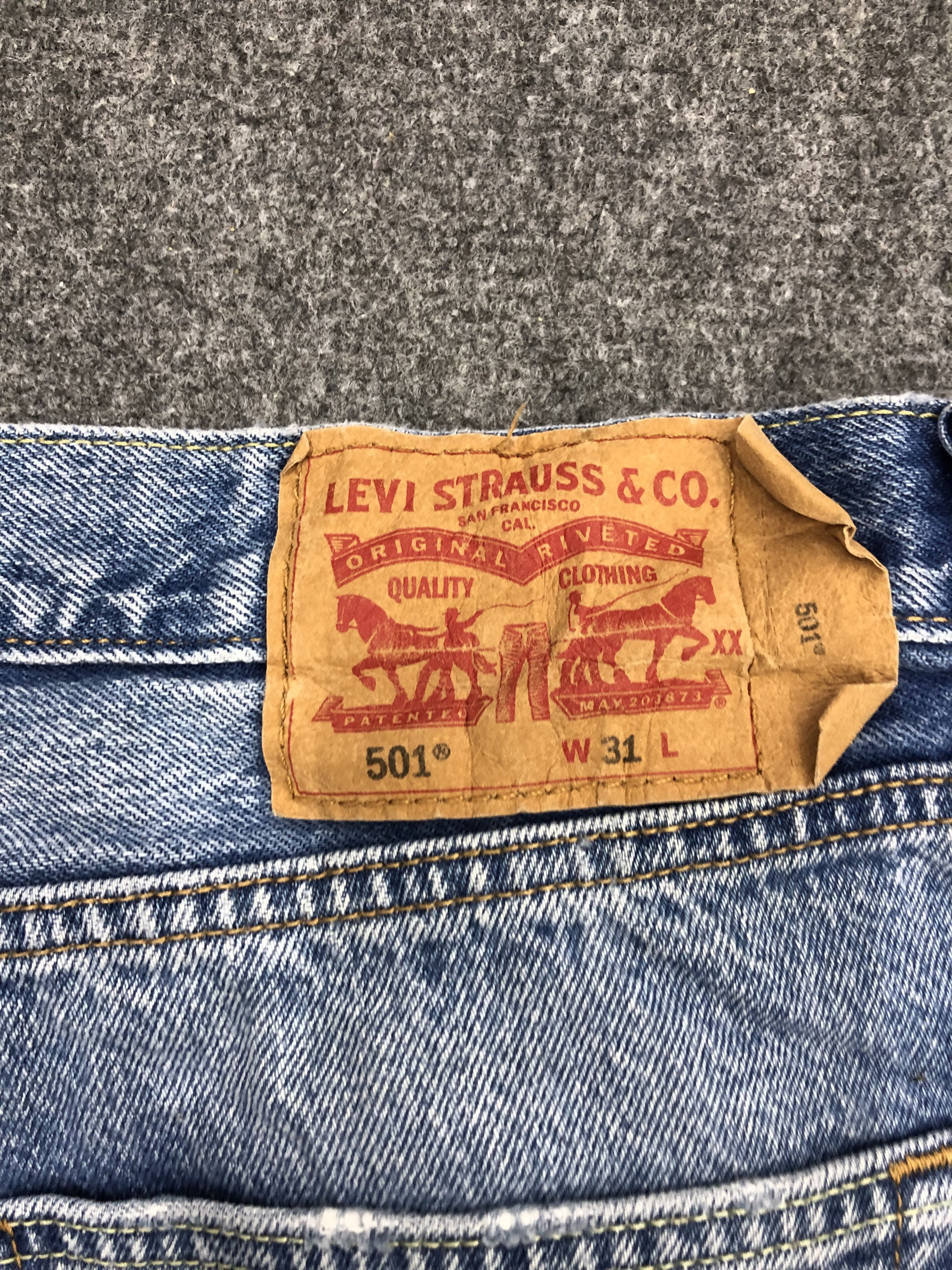 Levi's Vintage Levis 501 Jeans DP1171 Size US 32 / EU 48 - 8 Thumbnail