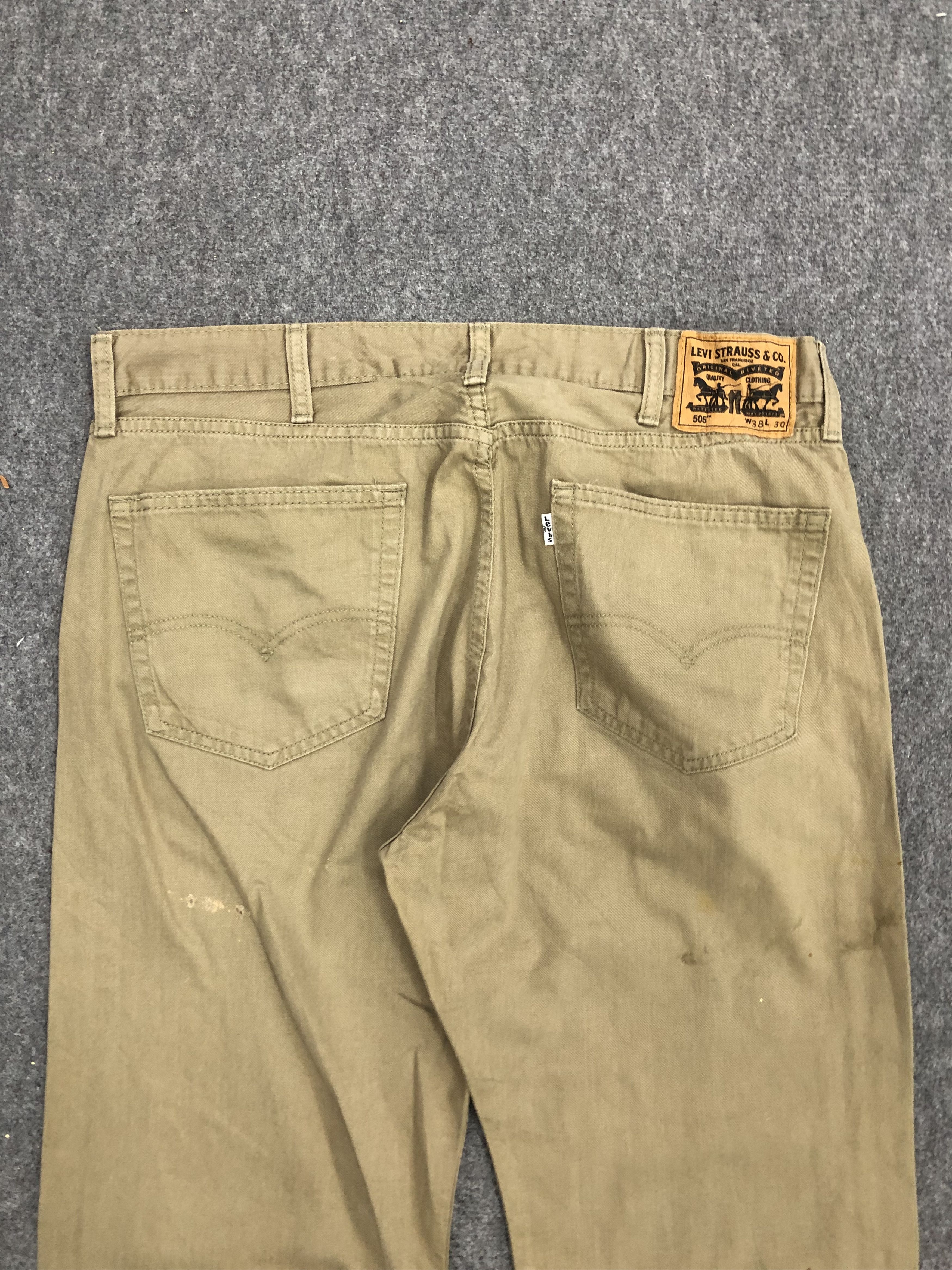Levi's Vintage Levis 505 Denim DP1174 Size US 37 - 4 Thumbnail